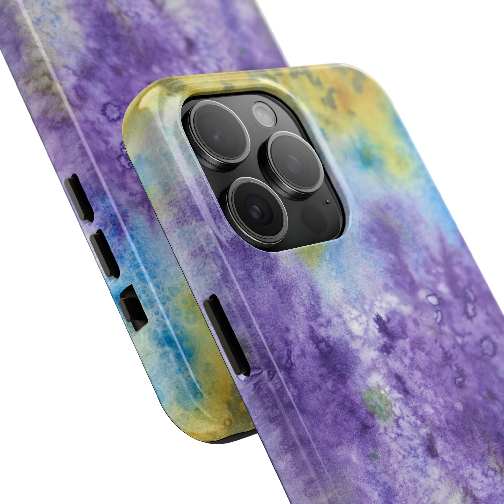 Tough Phone Case - All iPhones and Samsung Galaxys - Exciting Abstract Design #74 Lavender Fields