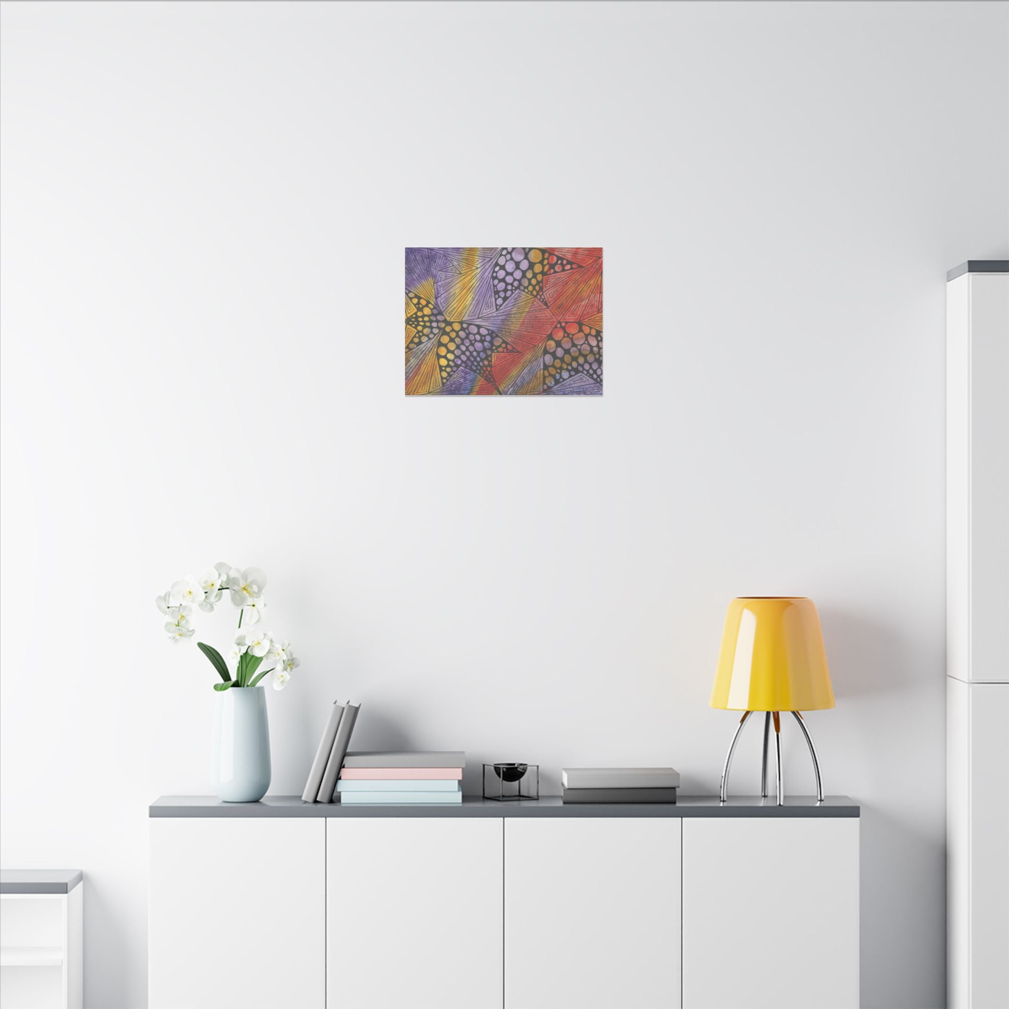 Large Colourful Wall Art, Canvas Prints, For Office, Bedroom or Living Room, or Special Gift #82 Fighting Delusions