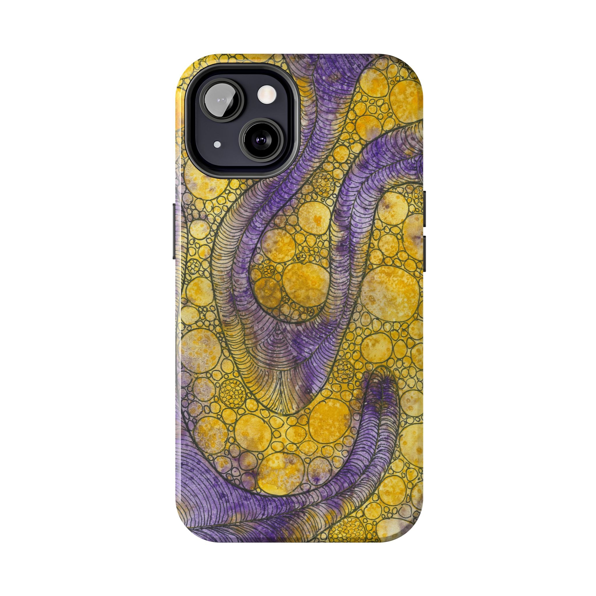 Tough Phone Case - All iPhones and Samsung Galaxys - Exciting Abstract Design #64 Is Now A Good Time?