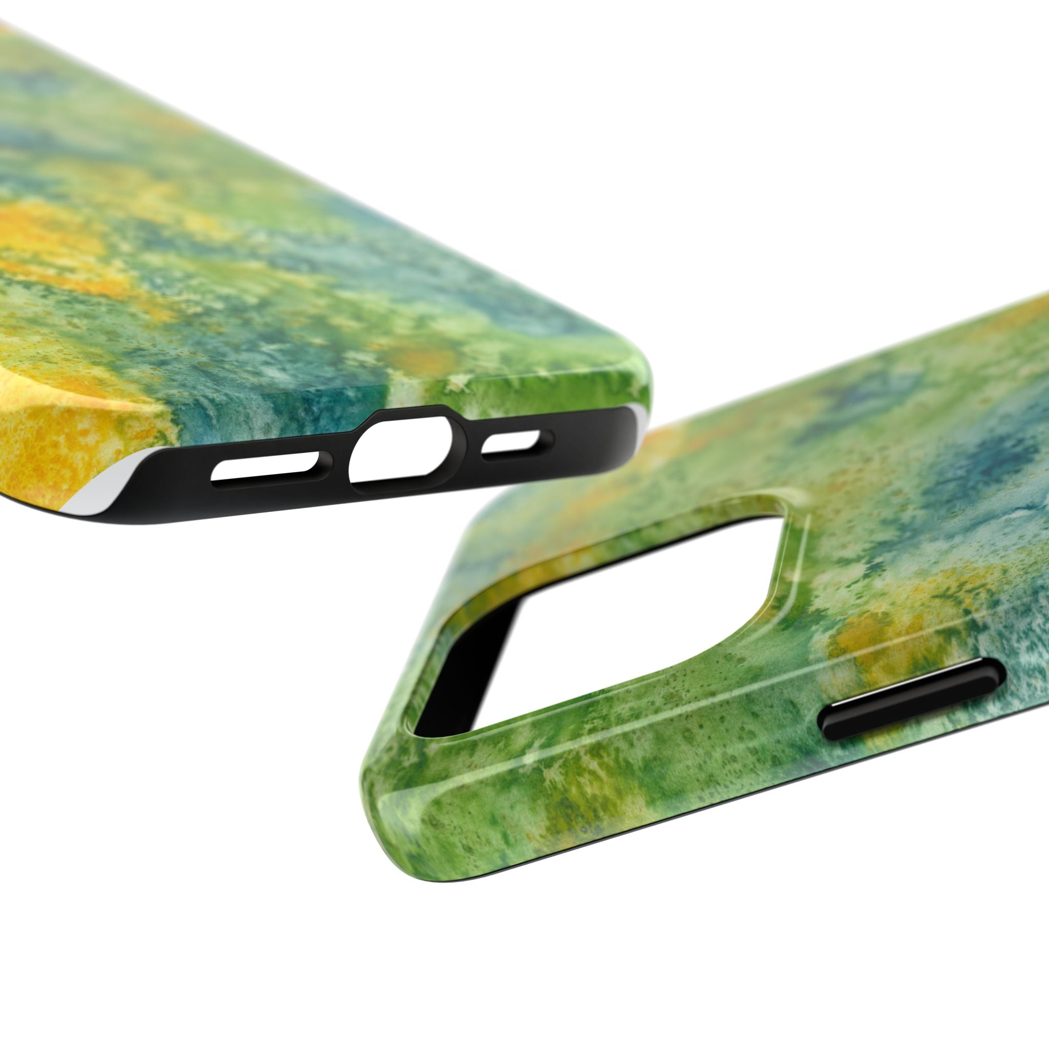 Tough Phone Case - All iPhones and Samsung Galaxys - Exciting Abstract Design #52 View From Above