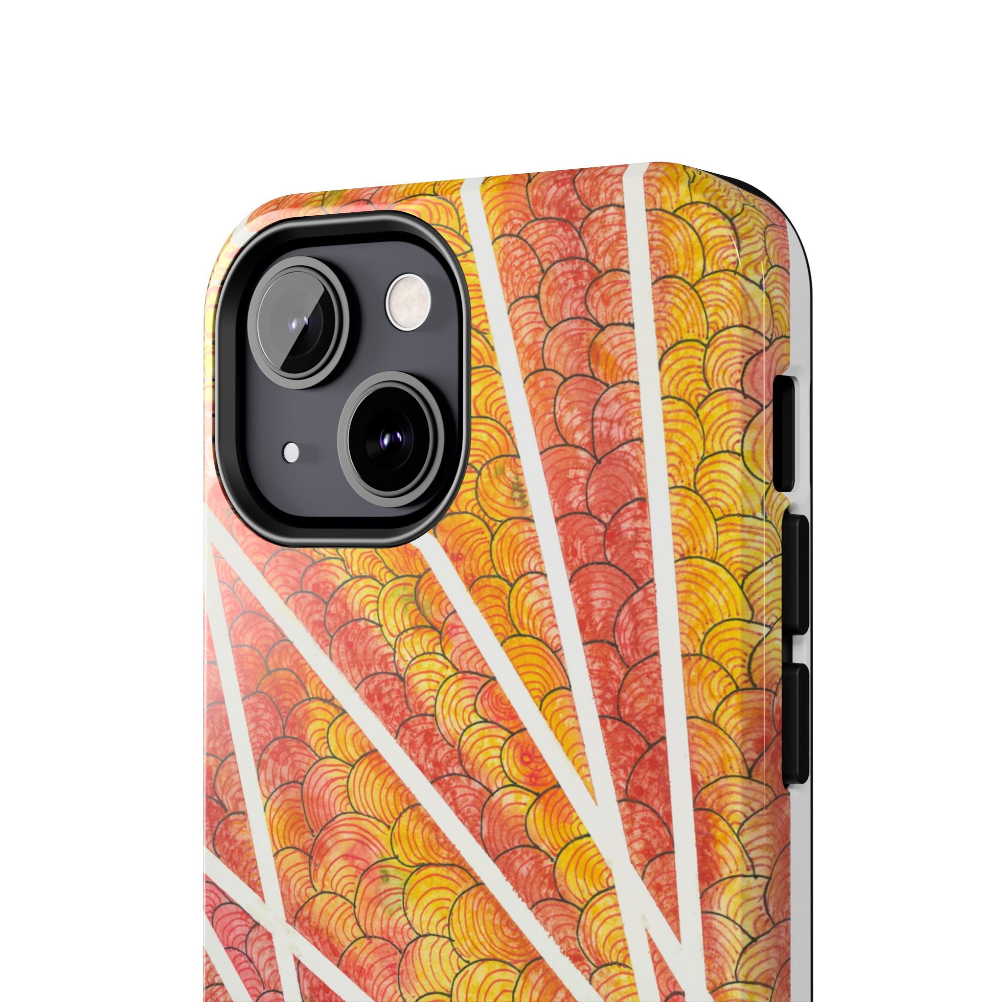 Tough Phone Case - All iPhones and Samsung Galaxys - Exciting Abstract Design #67 Max Mimosa