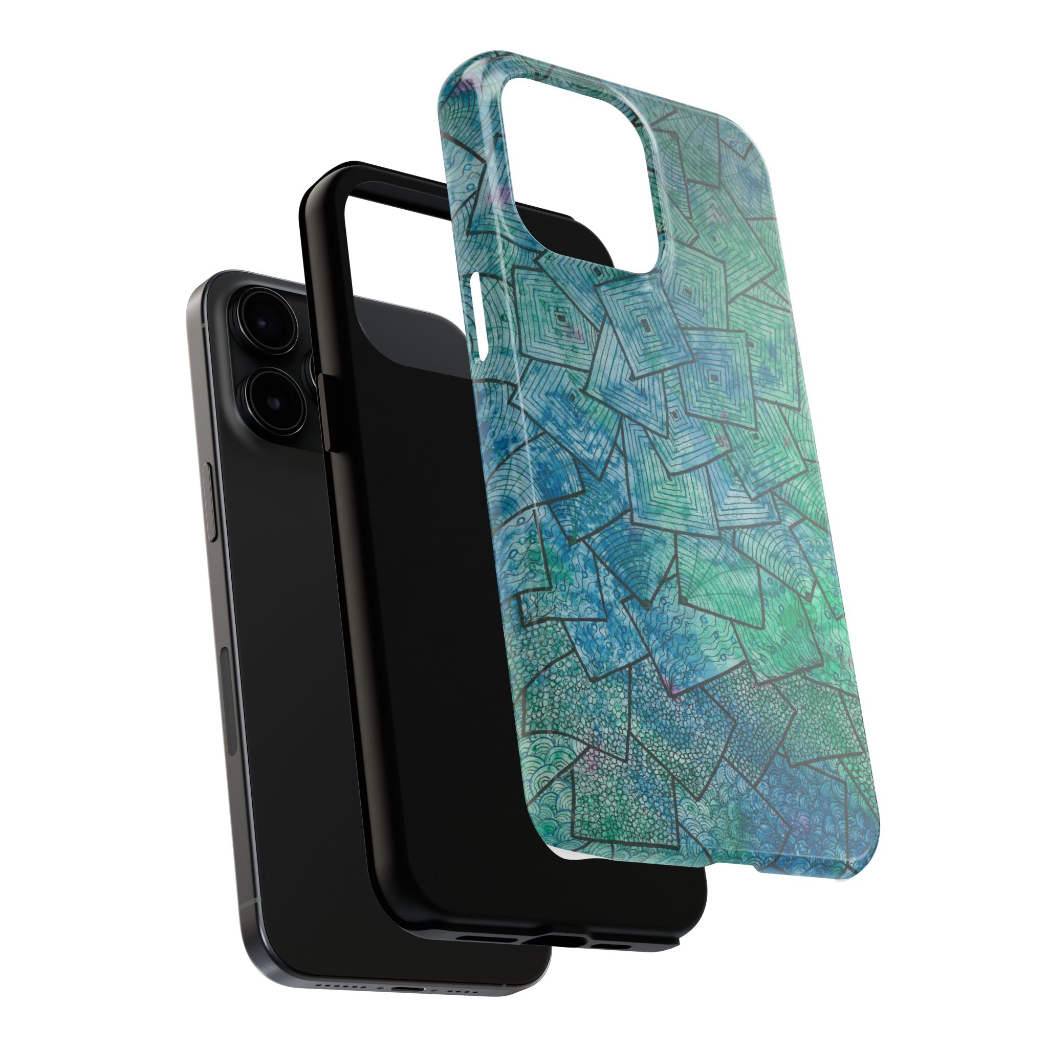 Tough Phone Case - All iPhones and Samsung Galaxys - Exciting Abstract Design #65 And The Answer Is