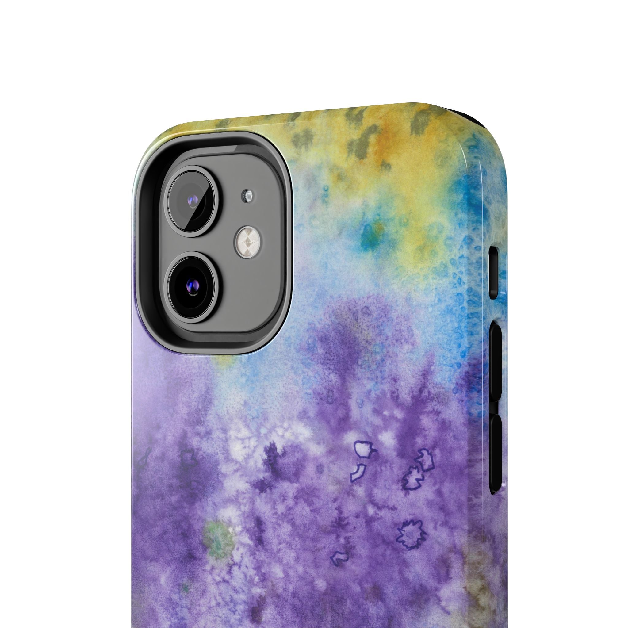 Tough Phone Case - All iPhones and Samsung Galaxys - Exciting Abstract Design #74 Lavender Fields