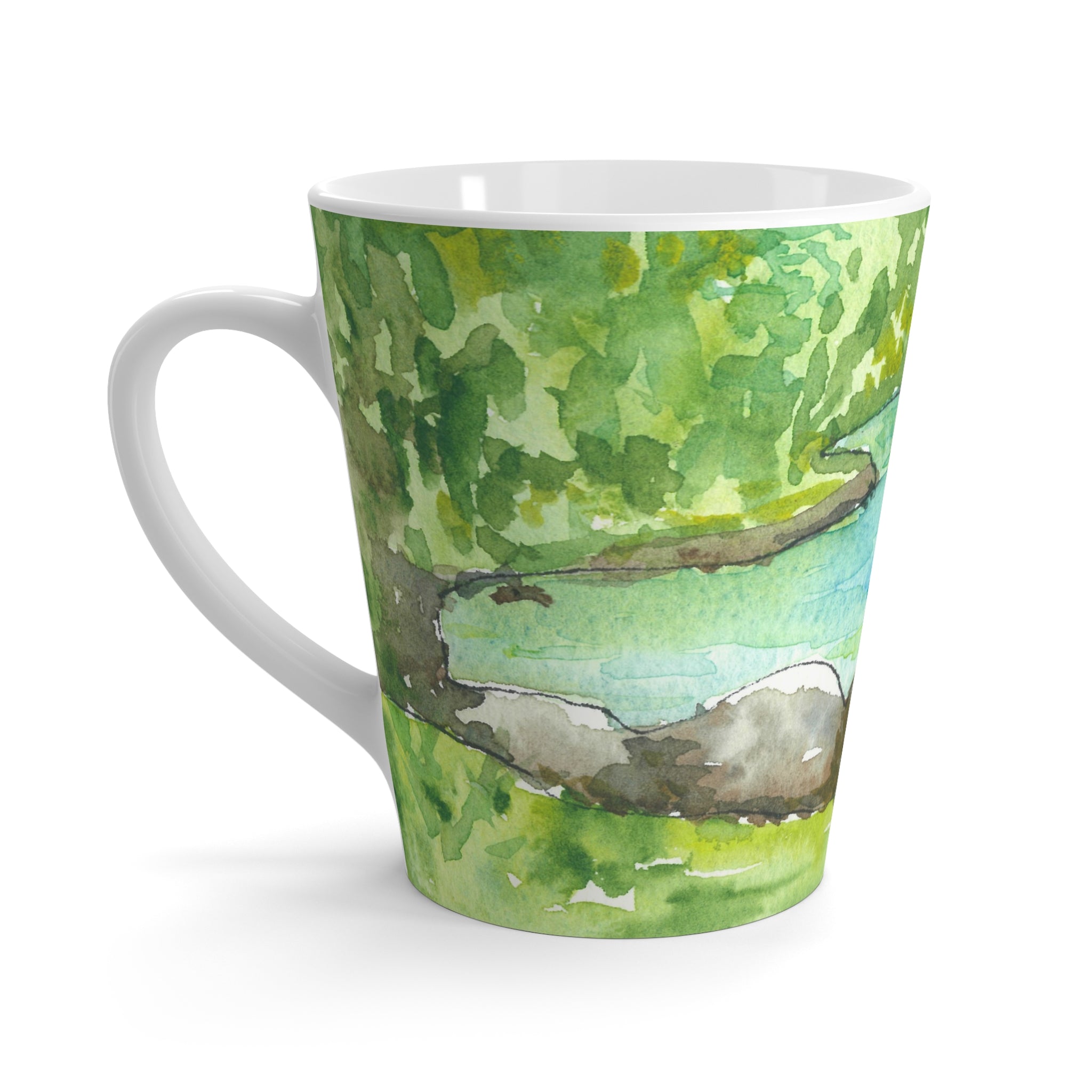 Coffee Mugs and Cups. Colourful Abstract Designs. Perfect for Home, Office or Special Gift #88 Tara River