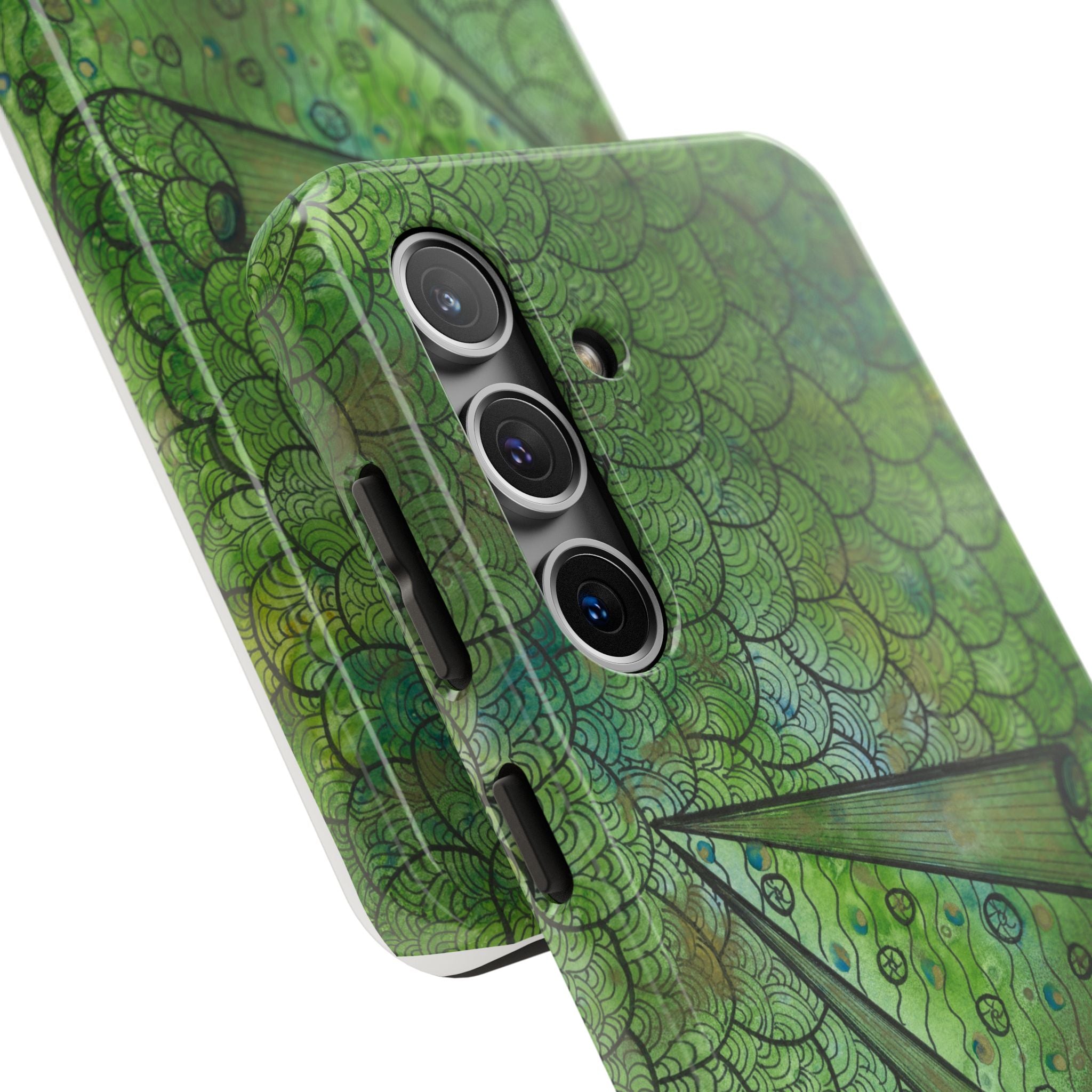 Tough Phone Case - All iPhones and Samsung Galaxys - Exciting Abstract Design #69 New Horizons