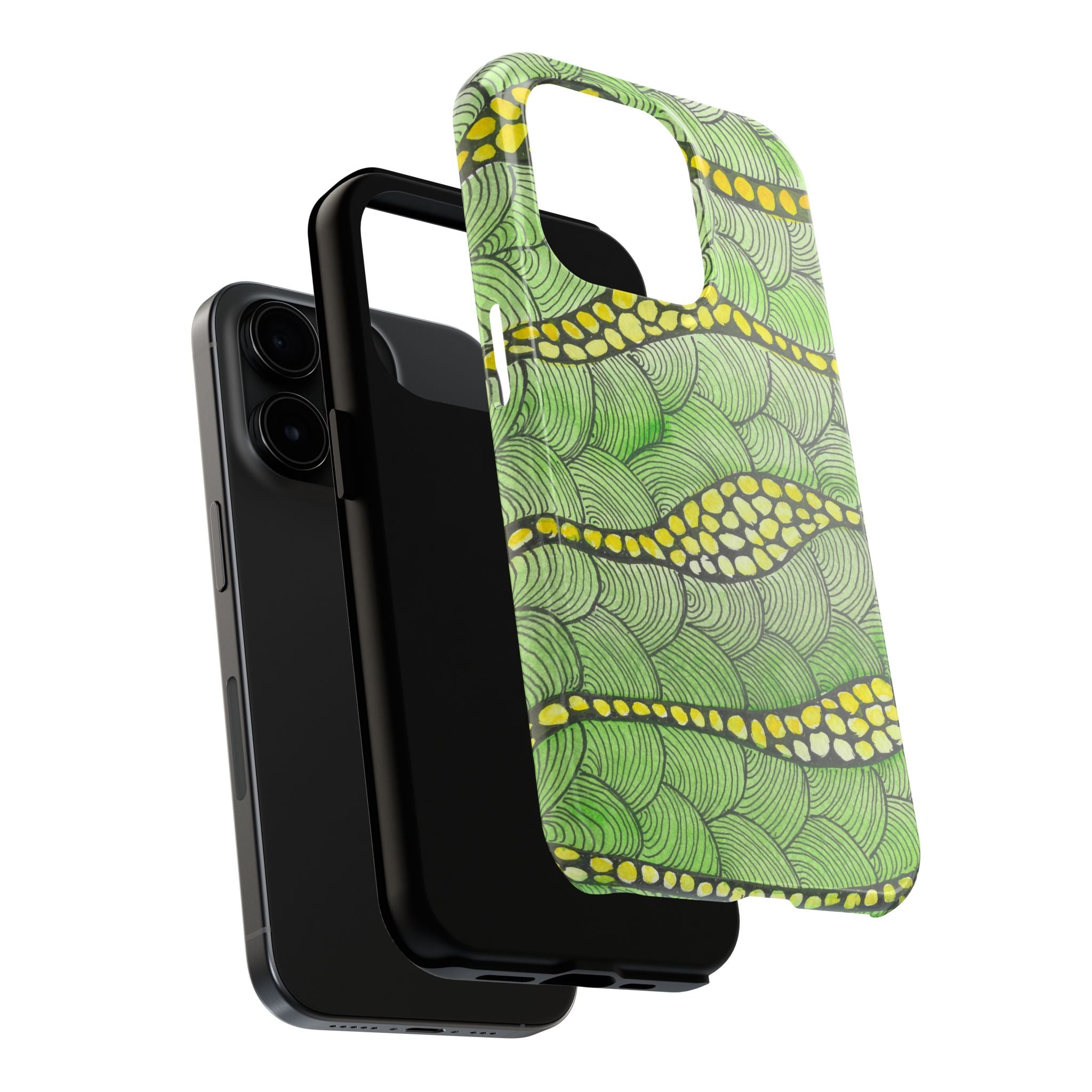 Tough Phone Case - All iPhones and Samsung Galaxys - Exciting Abstract Design #13 Watcha Thinking