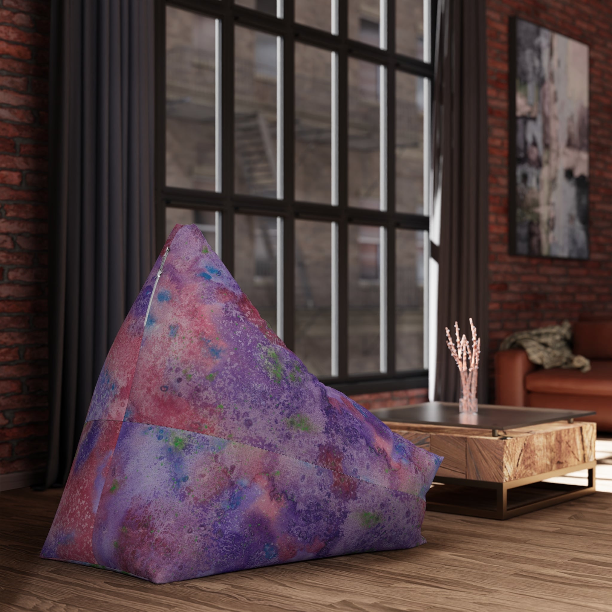 Bean Bag Chair Covers For Indoor & Outdoor - 2 Sizes - Exciting Abstract Design #62 Resolutions