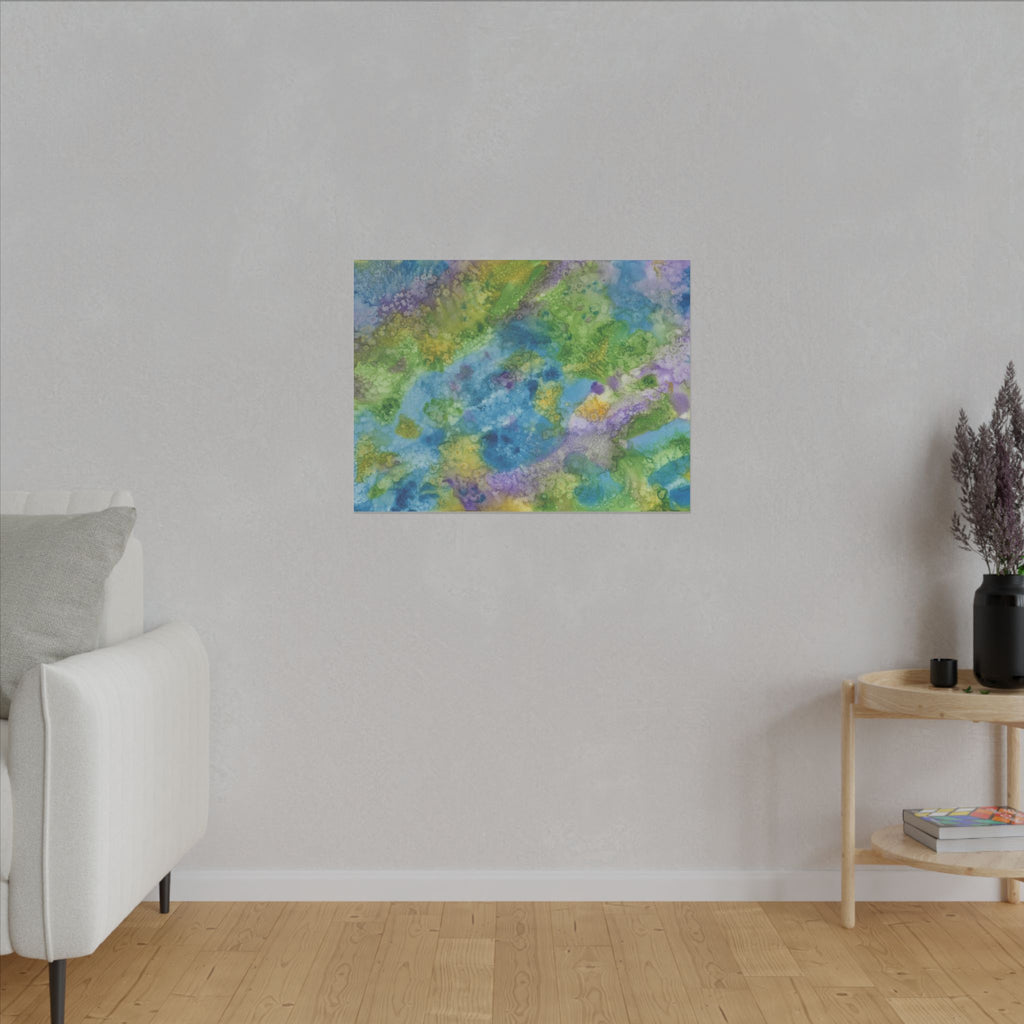 Large Colourful Wall Art, Canvas Prints, For Office, Bedroom or Living Room, or Special Gift #60 Happy Holidays