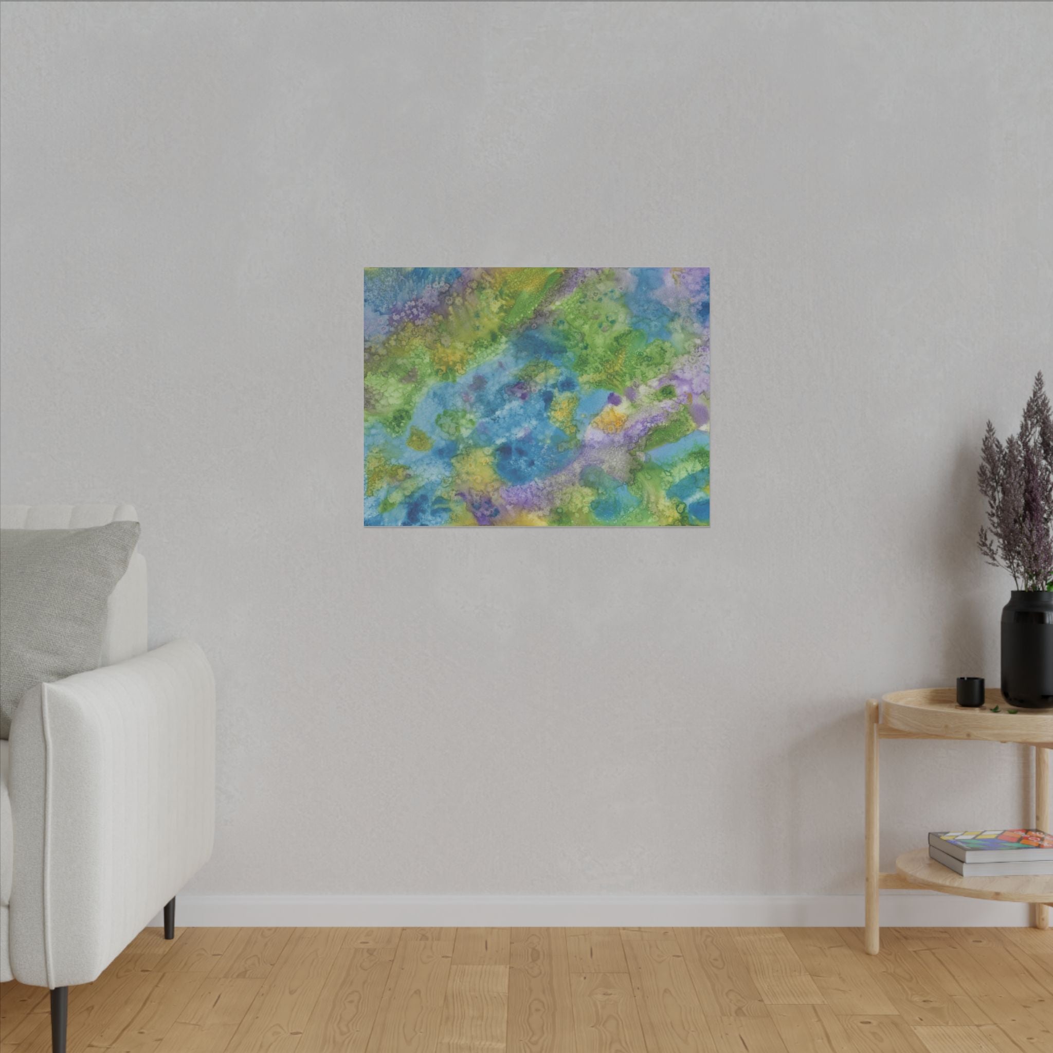 Large Colourful Wall Art, Canvas Prints, For Office, Bedroom or Living Room, or Special Gift #60 Happy Holidays