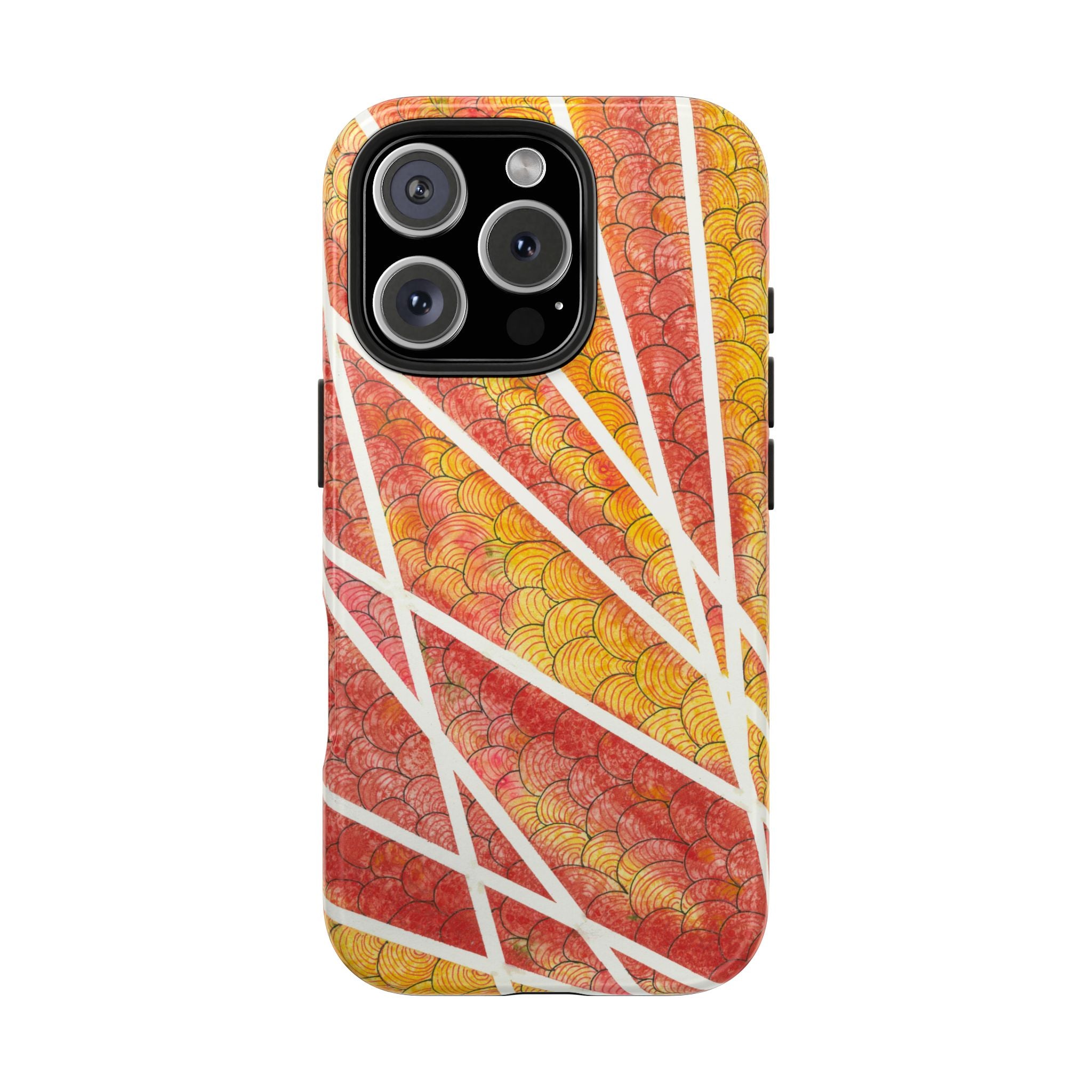 Tough Phone Case - All iPhones and Samsung Galaxys - Exciting Abstract Design #67 Max Mimosa
