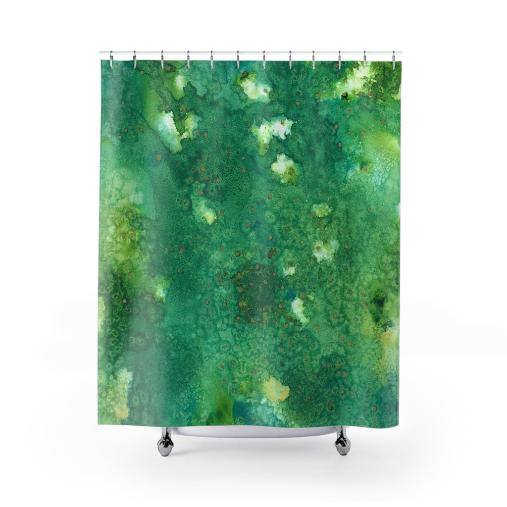Beautiful Shower Curtains to Refresh Your Bathroom. Colourful Abstract Designs. Perfect For Your Bathroom or Special House-Warming Gift #79 Abundance Cometh