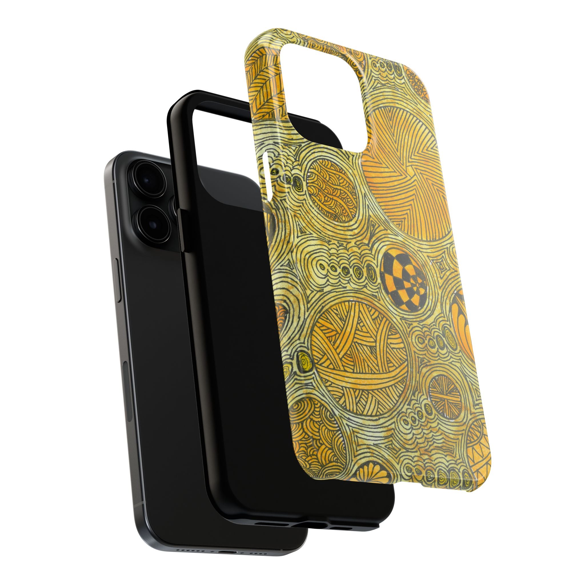 Tough Phone Case - All iPhones and Samsung Galaxys - Exciting Abstract Design #38 The Conversationalist
