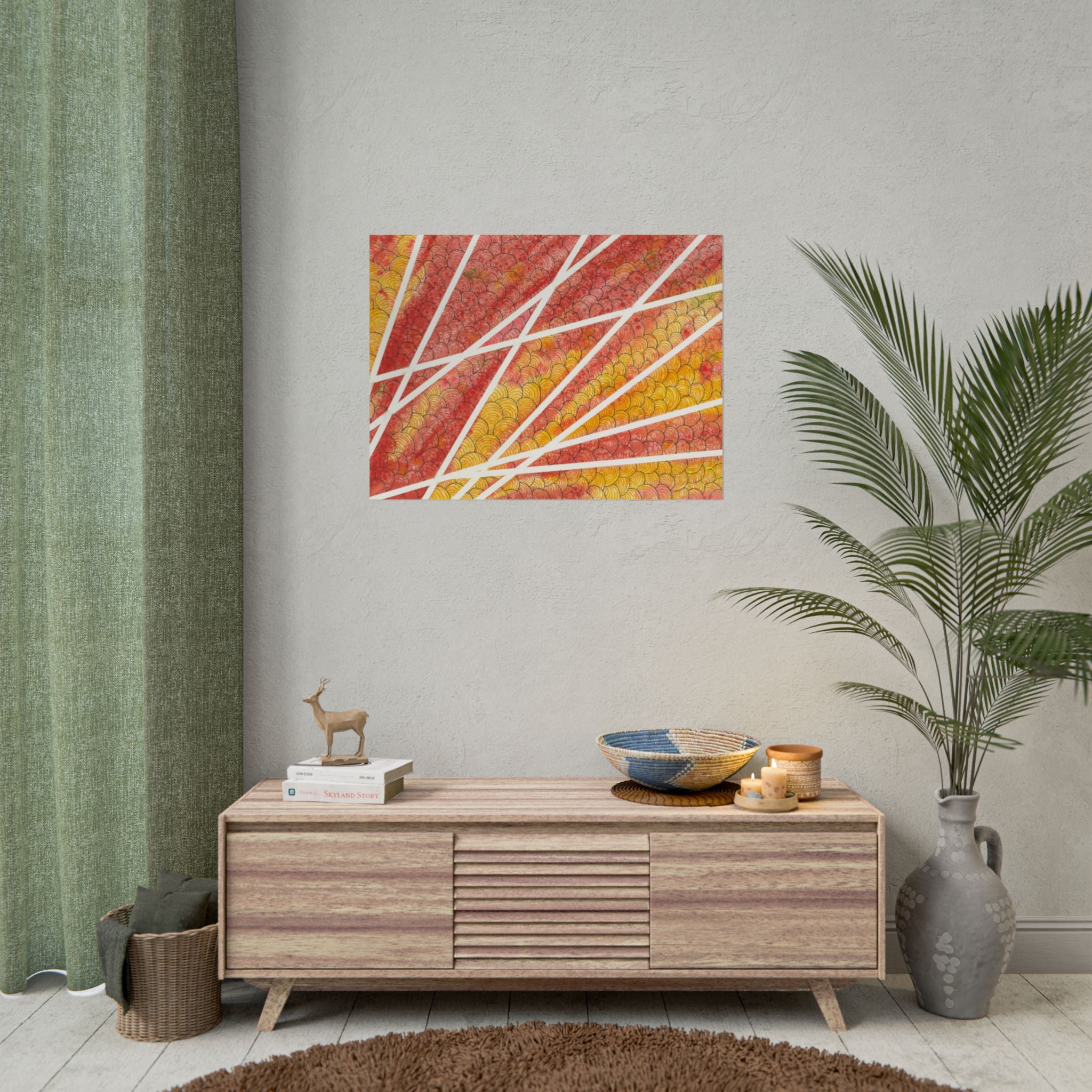 Large Colourful Wall Art, Posters & Prints, For Office, Bedroom or Living Room, or Special Gift #67 Max Mimosa