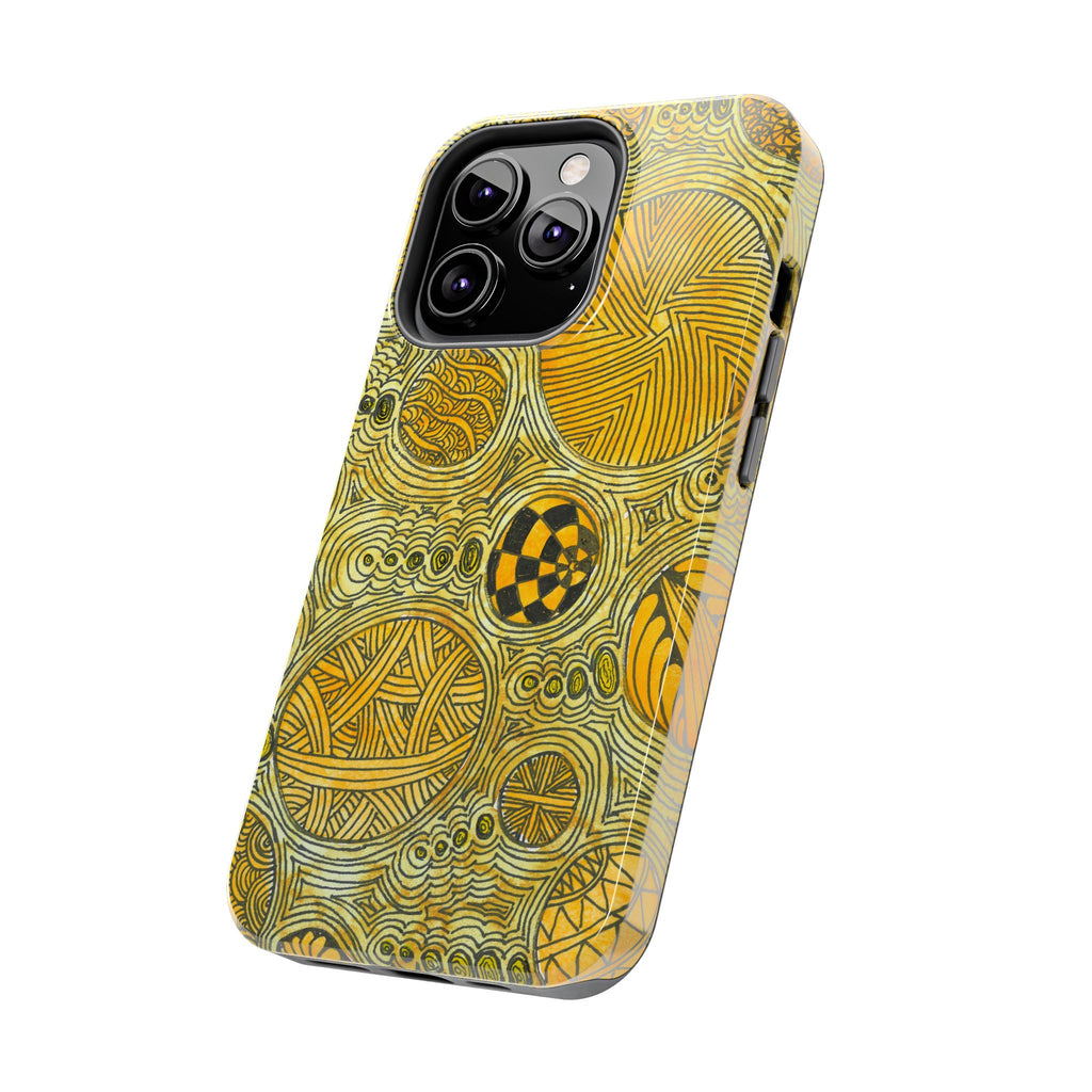 Tough Phone Case - All iPhones and Samsung Galaxys - Exciting Abstract Design #38 The Conversationalist