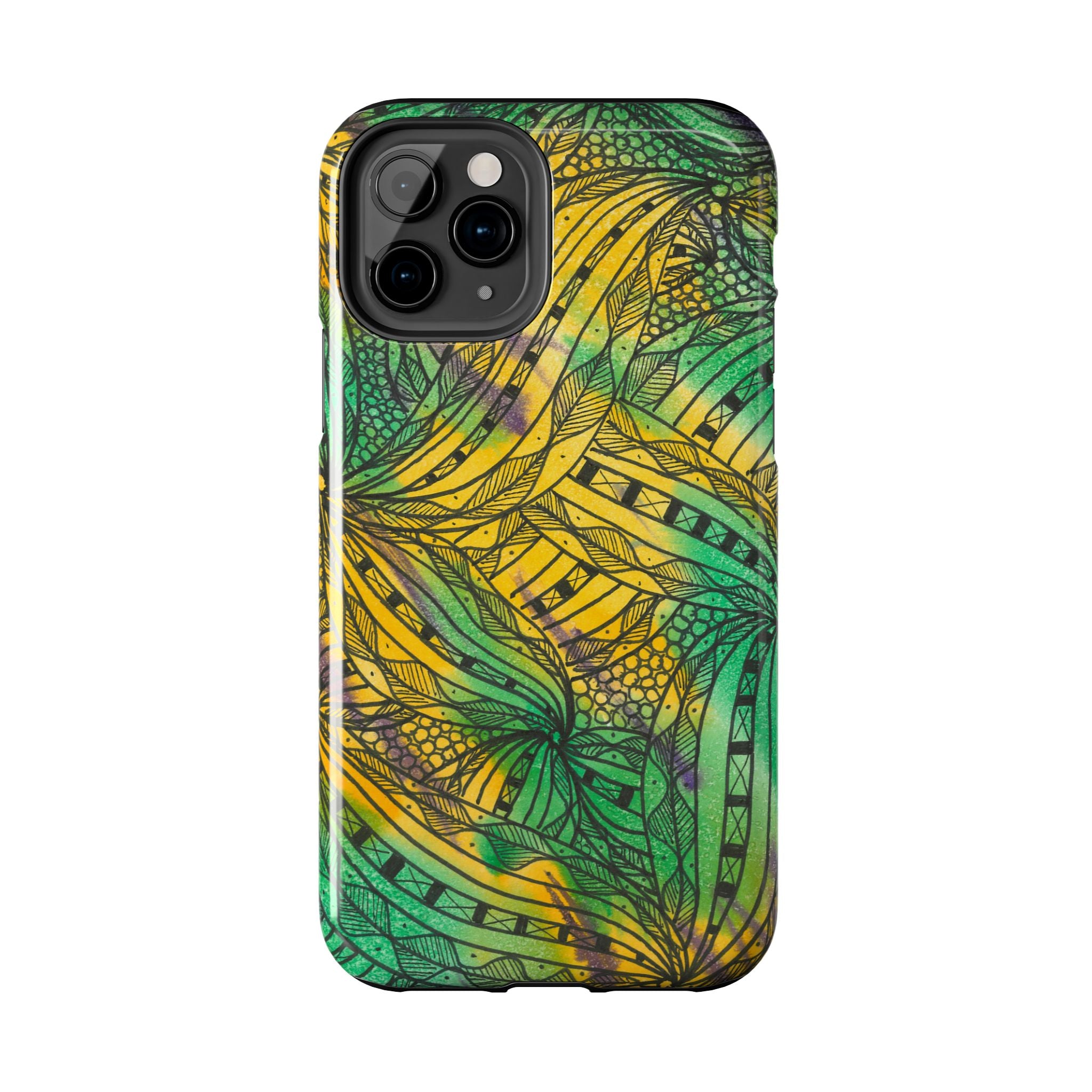 Tough Phone Case - All iPhones and Samsung Galaxys - Exciting Abstract Design #37 Shubbery!