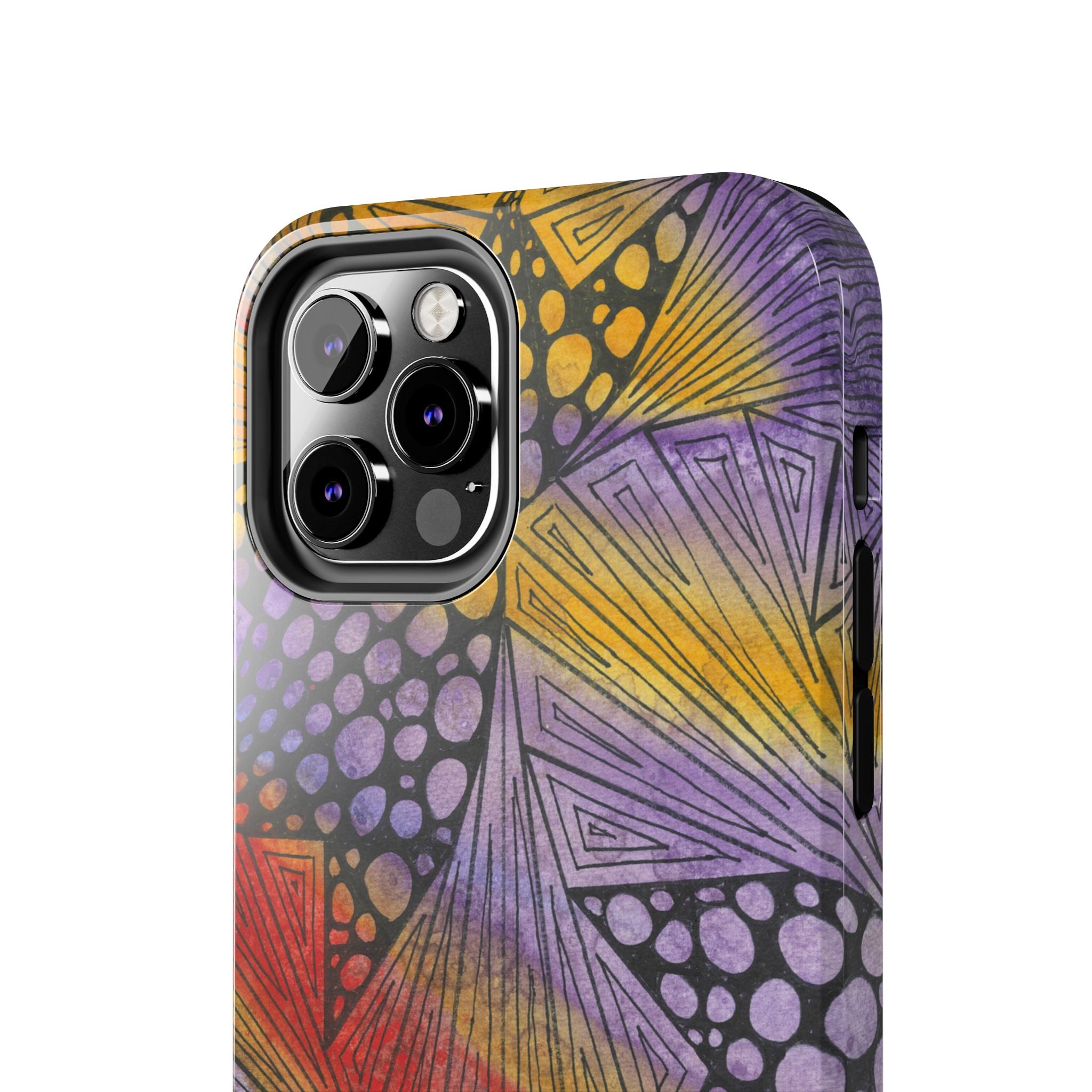 Tough Phone Case - All iPhones and Samsung Galaxys - Exciting Abstract Design #82 Fighting Delusions