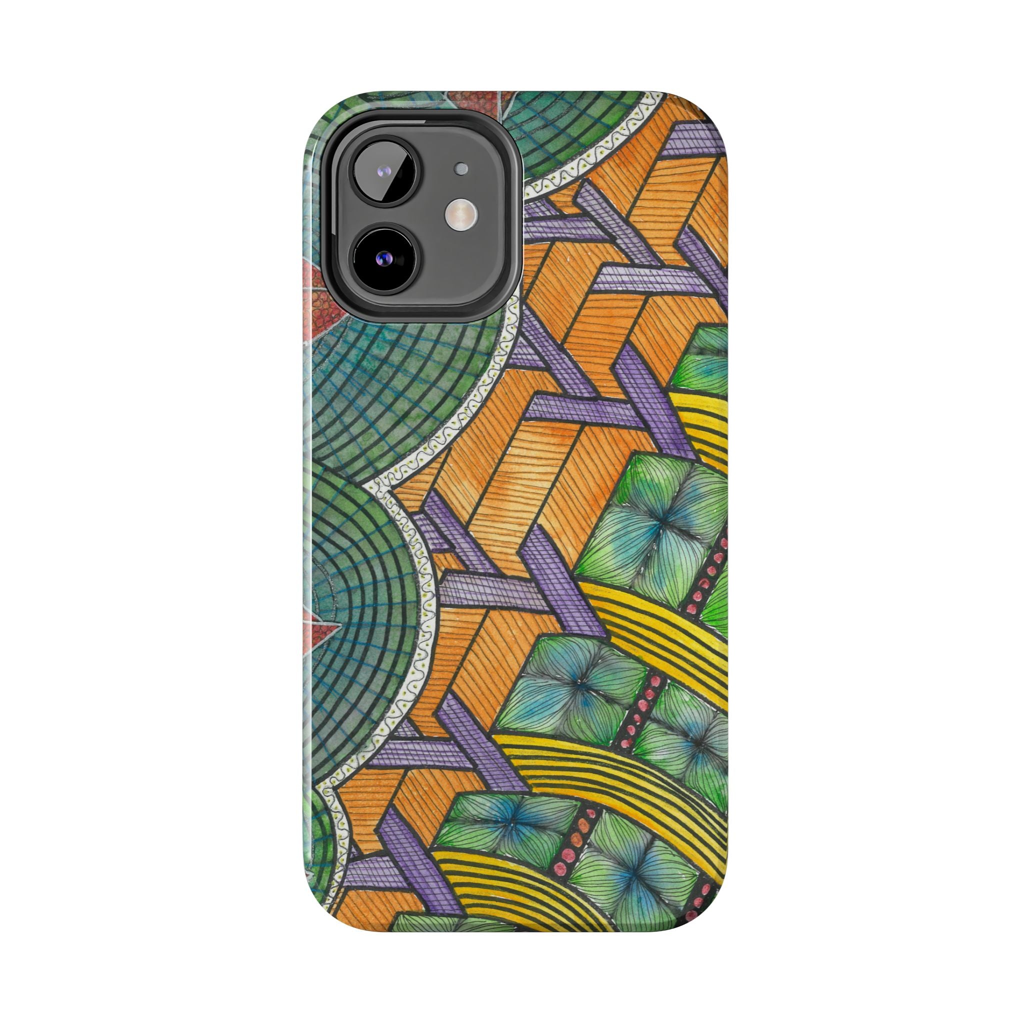 Tough Phone Case - All iPhones and Samsung Galaxys - Exciting Abstract Design #31 T'Eye Land