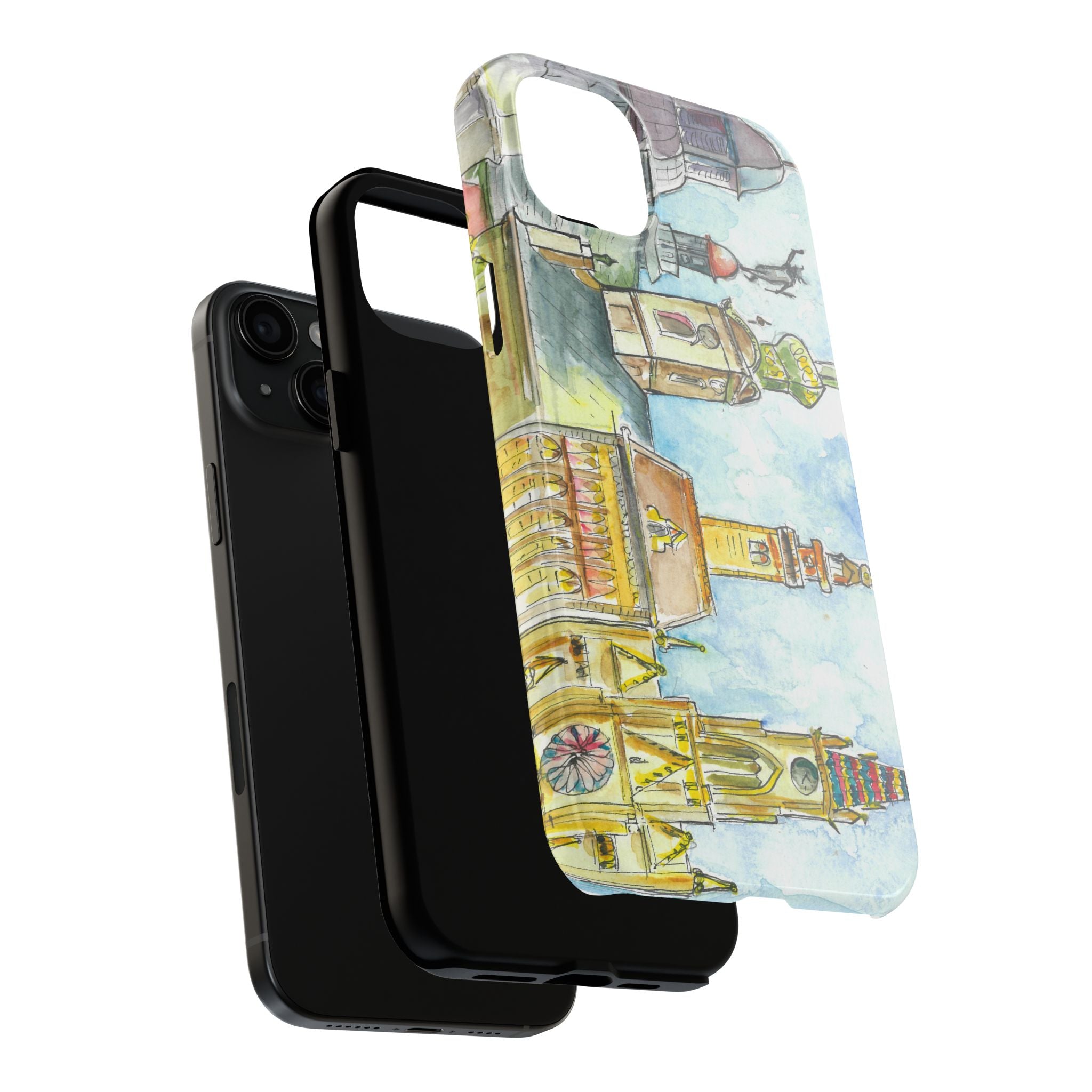 Tough Phone Case - All iPhones and Samsung Galaxys - Exciting Abstract Design #95 Beautiful Novi Sad - Serbia