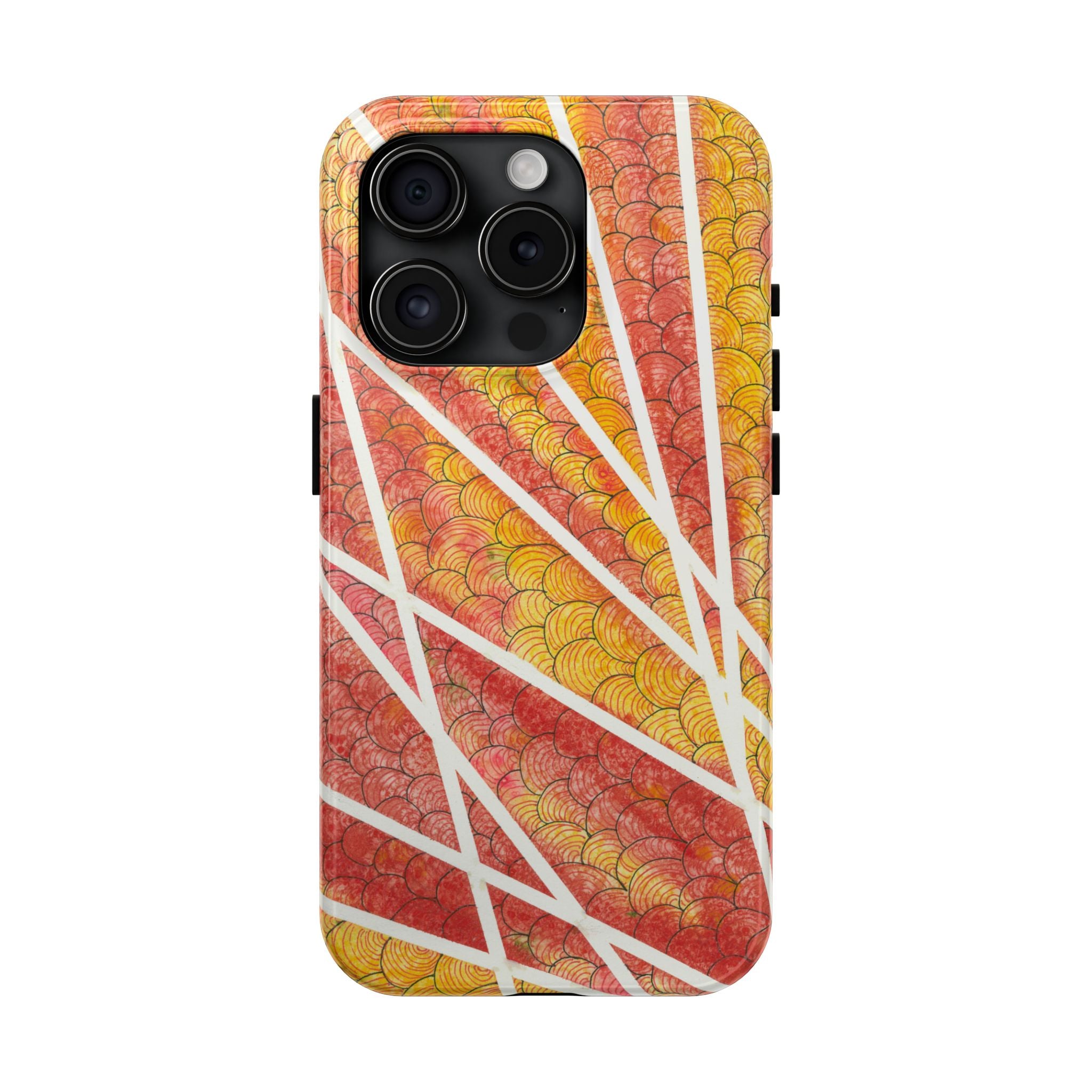 Tough Phone Case - All iPhones and Samsung Galaxys - Exciting Abstract Design #67 Max Mimosa