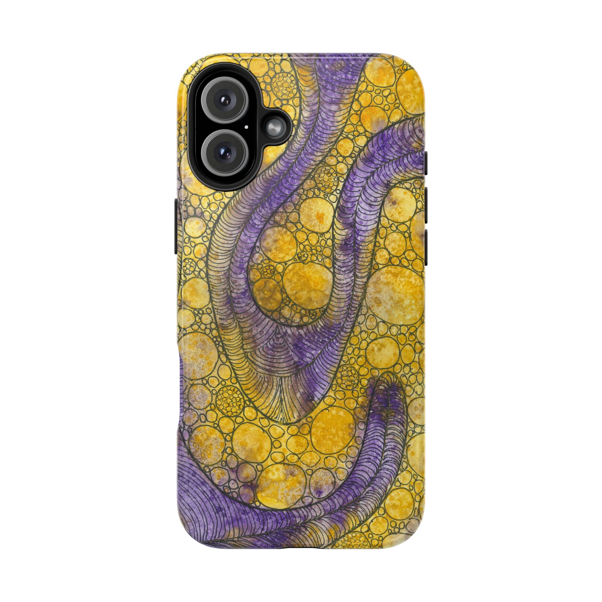 Tough Phone Case - All iPhones and Samsung Galaxys - Exciting Abstract Design #64 Is Now A Good Time?