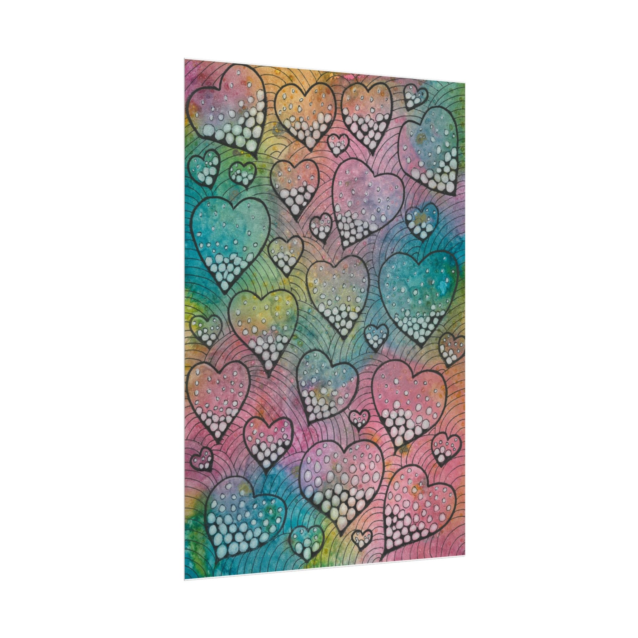 Large Colourful Wall Art, Posters & Prints, For Office, Bedroom or Living Room, or Special Gift #97 What's Love Got To Do With It?