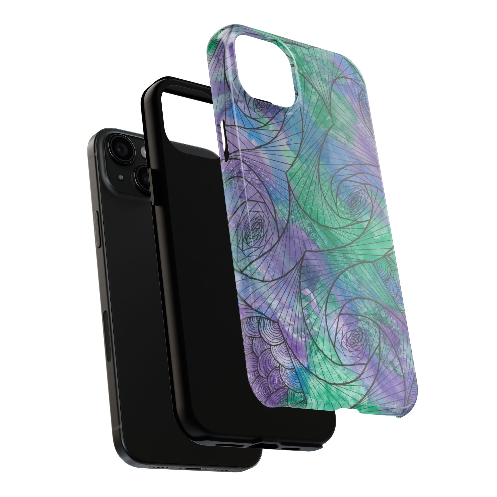 Tough Phone Case - All iPhones and Samsung Galaxys - Exciting Abstract Design  #50 If Not Now When
