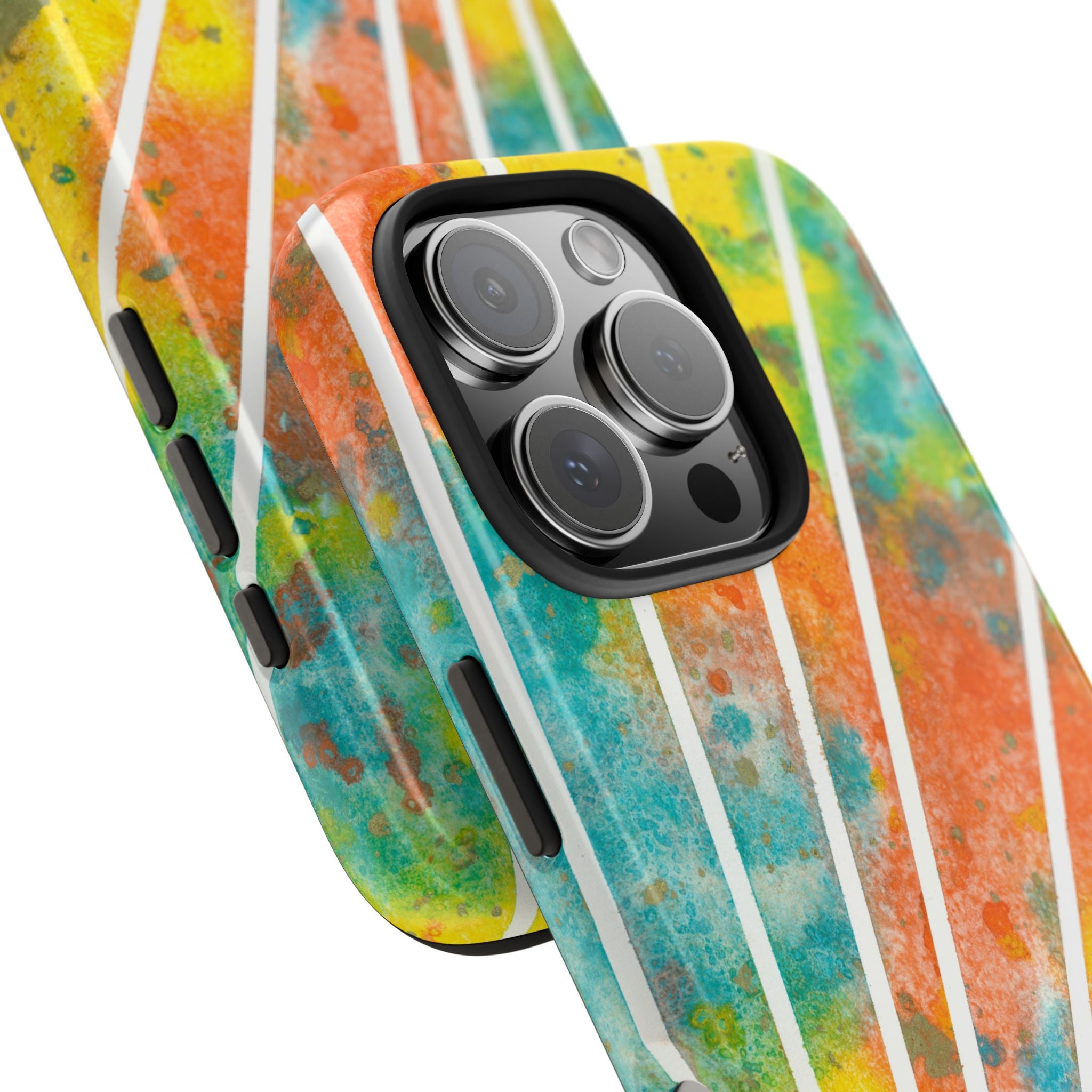 Tough Phone Case - All iPhones and Samsung Galaxys - Exciting Abstract Design #101 Your Energy Radiates