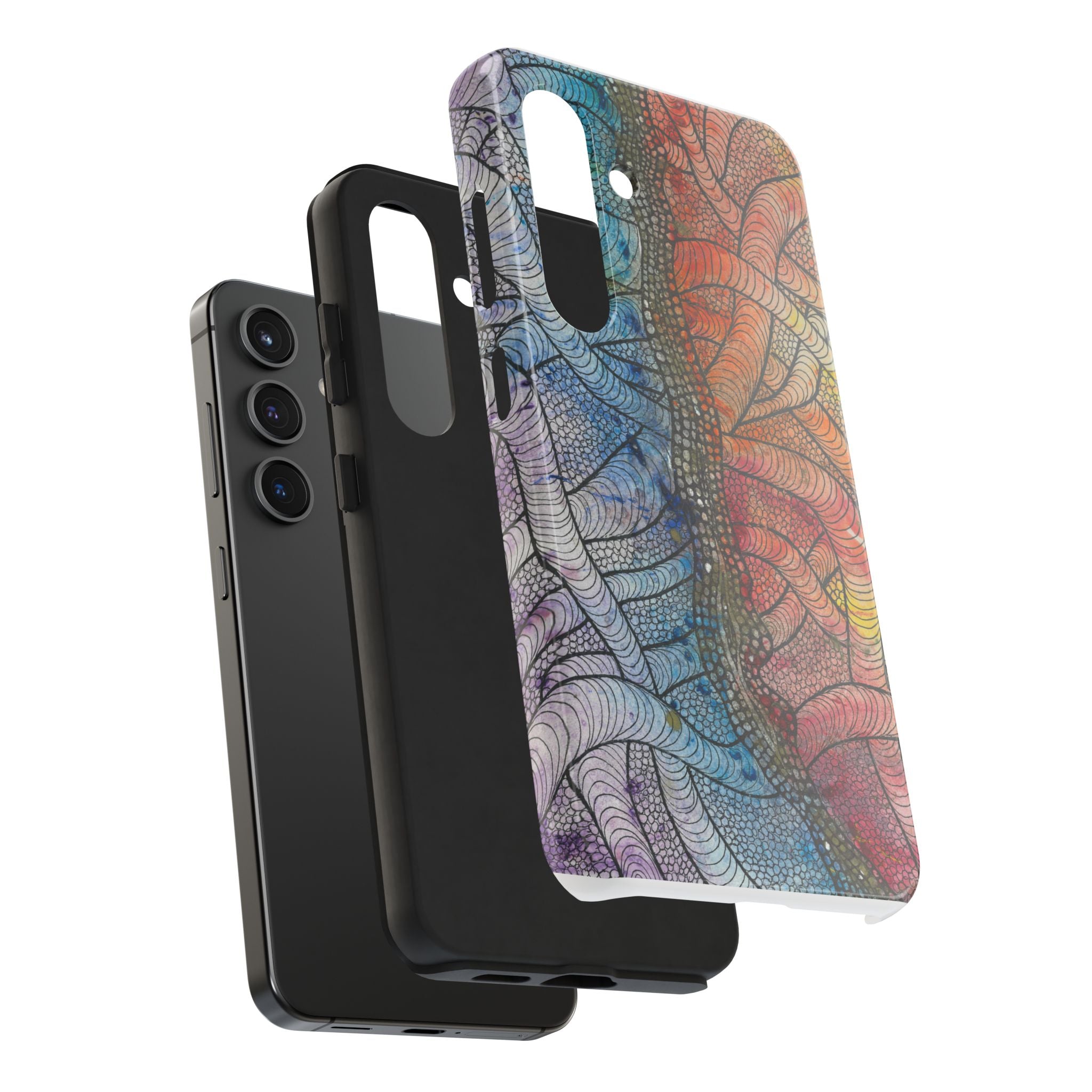 Tough Phone Case - All iPhones and Samsung Galaxys - Exciting Abstract Design #72 After The End