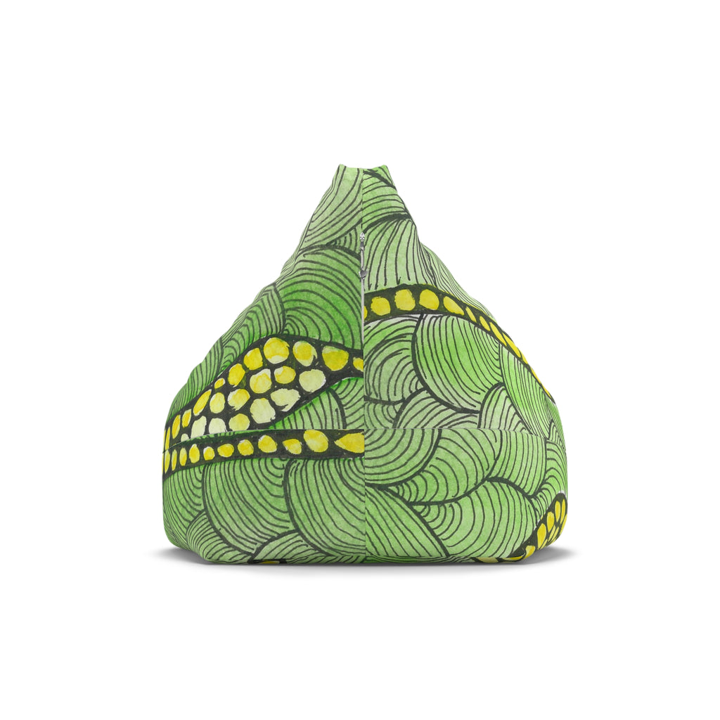Bean Bag Chair Covers For Indoor & Outdoor - 2 Sizes - Exciting Abstract Design #13 Watcha Thinking