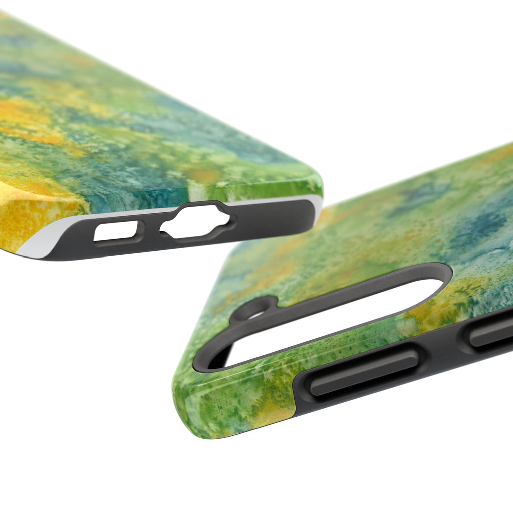 Tough Phone Case - All iPhones and Samsung Galaxys - Exciting Abstract Design #52 View From Above