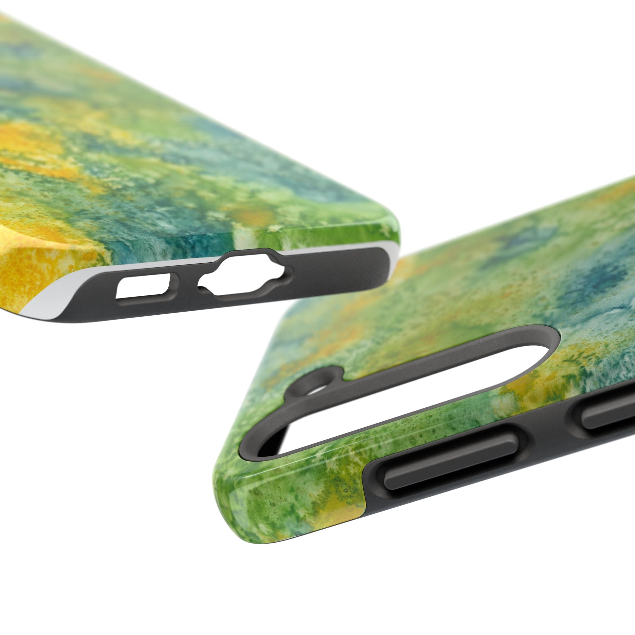 Tough Phone Case - All iPhones and Samsung Galaxys - Exciting Abstract Design #52 View From Above