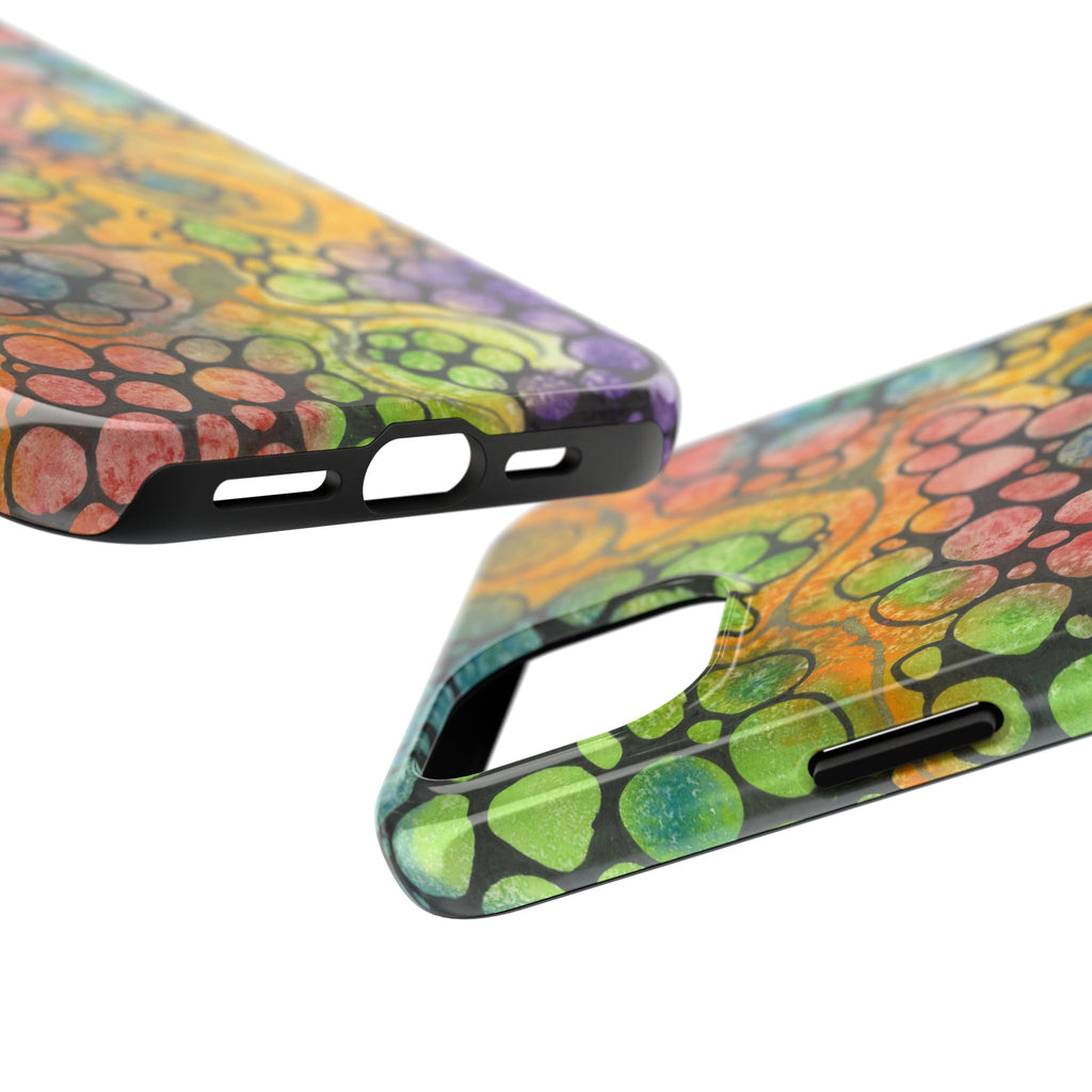 Tough Phone Case - All iPhones and Samsung Galaxys - Exciting Abstract Design #77 River Of Dreams