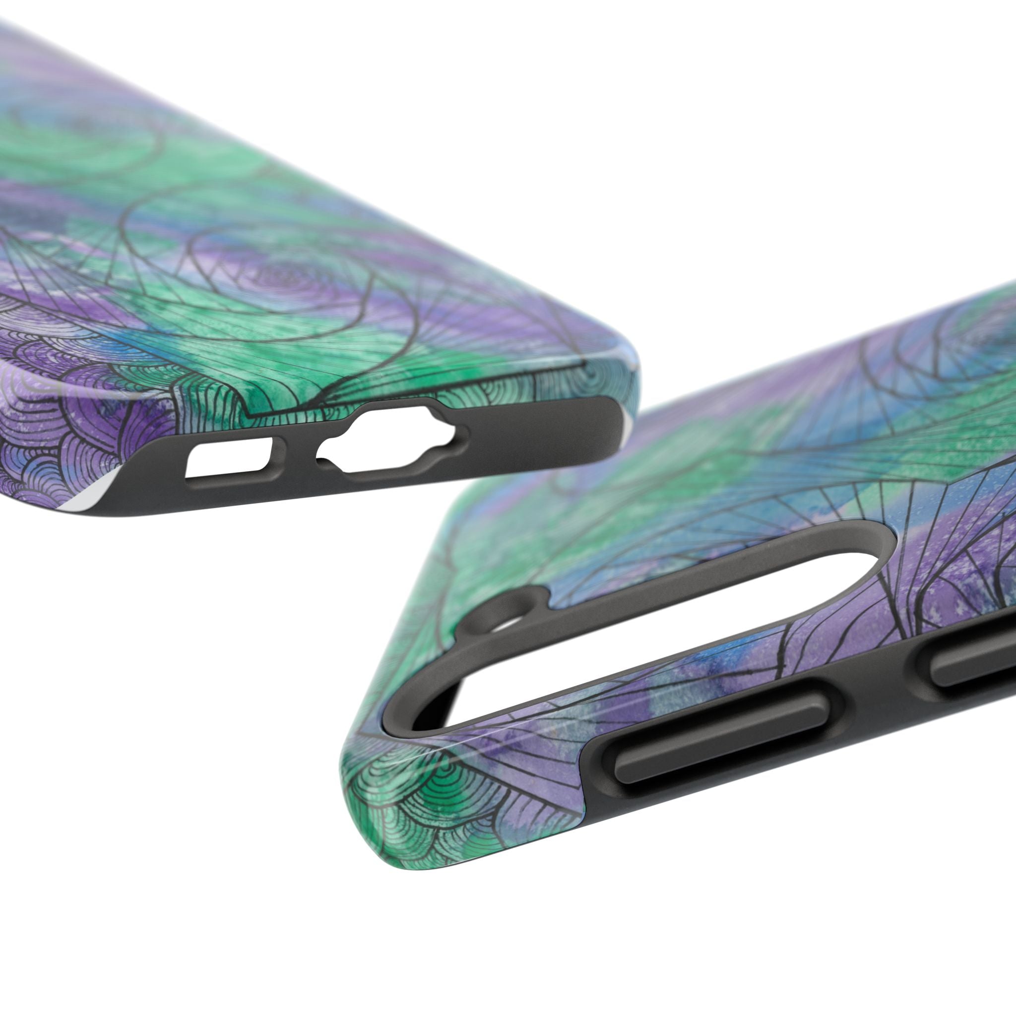 Tough Phone Case - All iPhones and Samsung Galaxys - Exciting Abstract Design  #50 If Not Now When