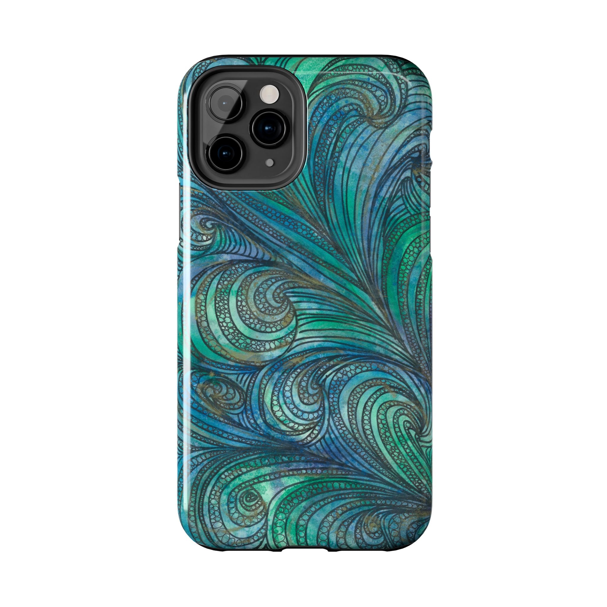 Tough Phone Case - All iPhones and Samsung Galaxys - Exciting Abstract Design #71 Call Of The Sea