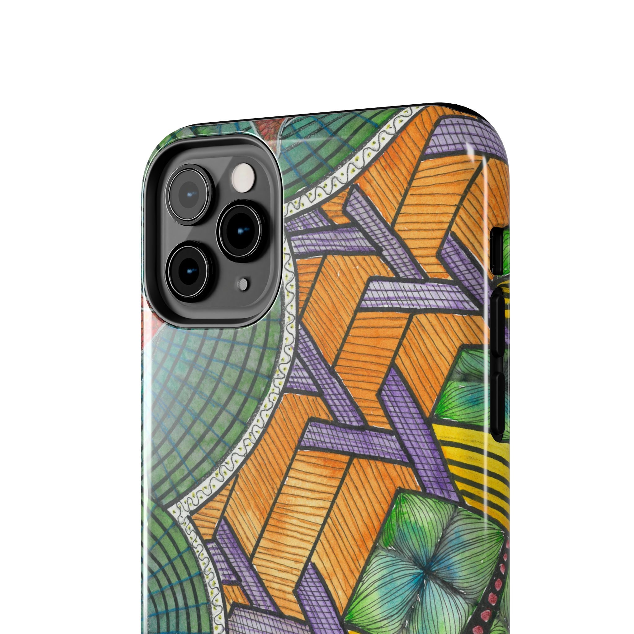 Tough Phone Case - All iPhones and Samsung Galaxys - Exciting Abstract Design #31 T'Eye Land