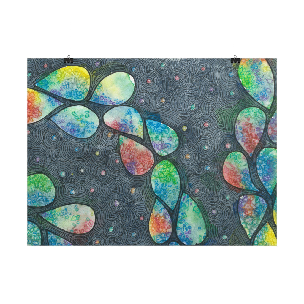 Large Colourful Wall Art, Posters & Prints, For Office, Bedroom or Living Room, or Special Gift #30 Give Us A Minute
