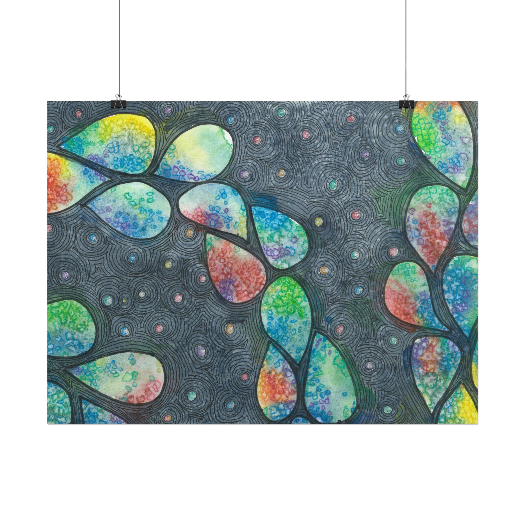 Large Colourful Wall Art, Posters & Prints, For Office, Bedroom or Living Room, or Special Gift #30 Give Us A Minute