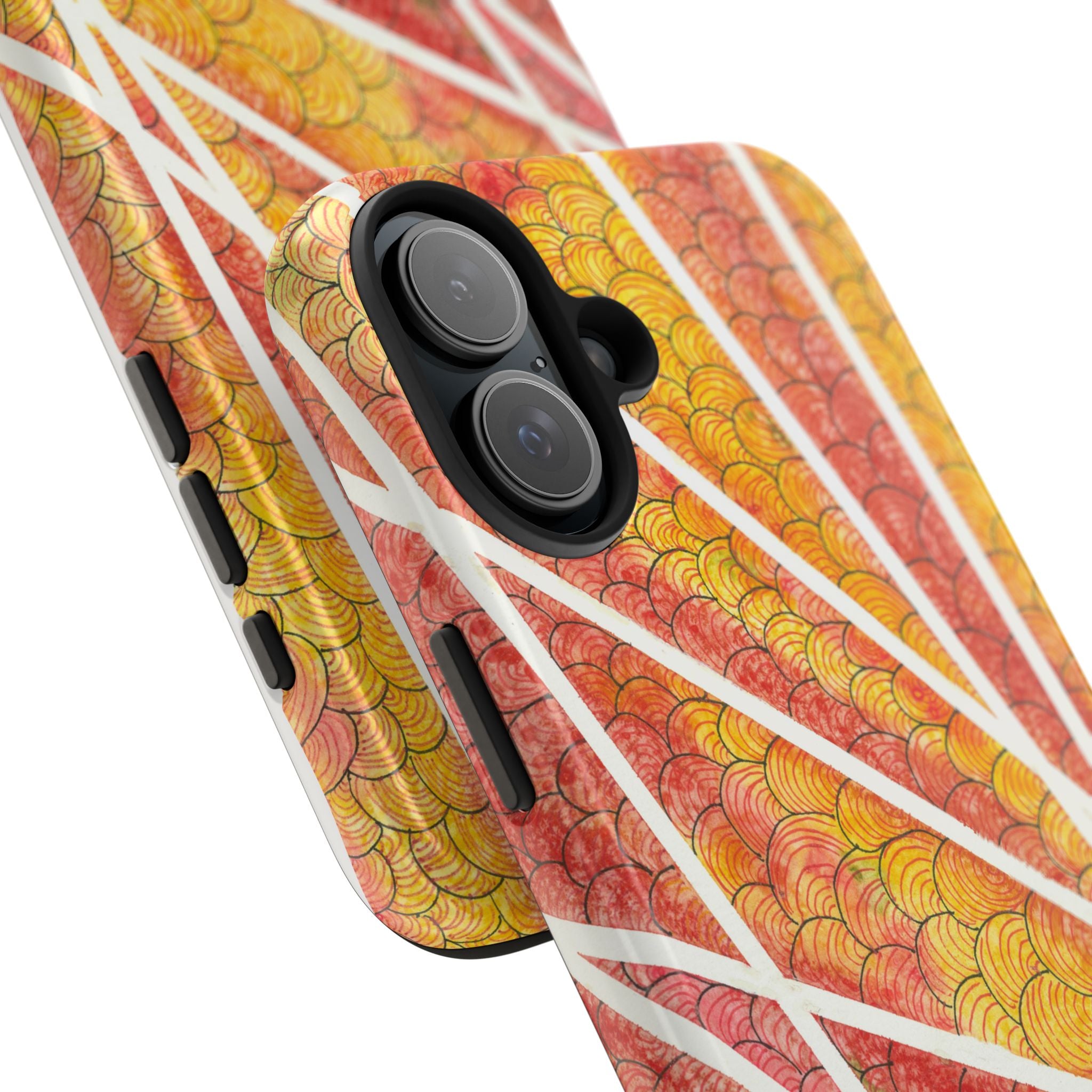 Tough Phone Case - All iPhones and Samsung Galaxys - Exciting Abstract Design #67 Max Mimosa