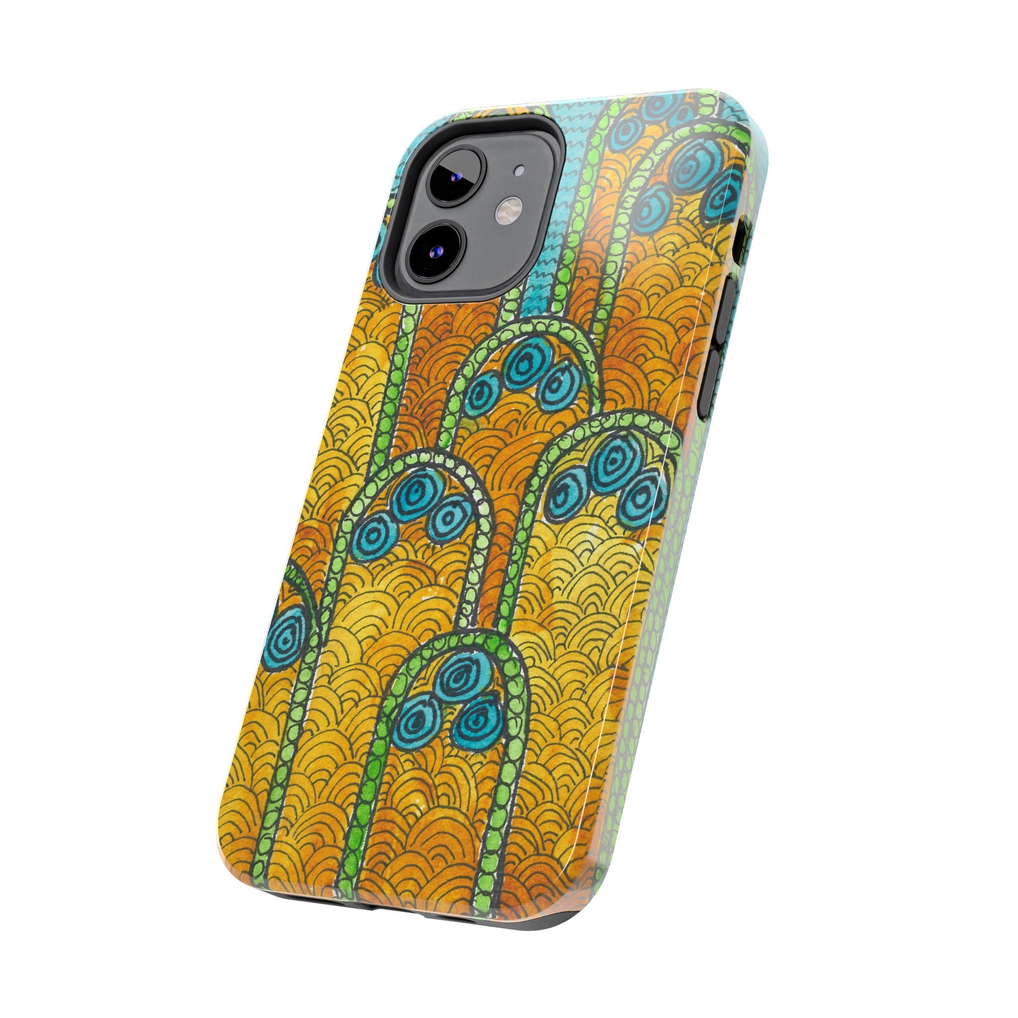 Tough Phone Case - All iPhones and Samsung Galaxys - Exciting Abstract Design #87 Belgrade Impressions - Serbia