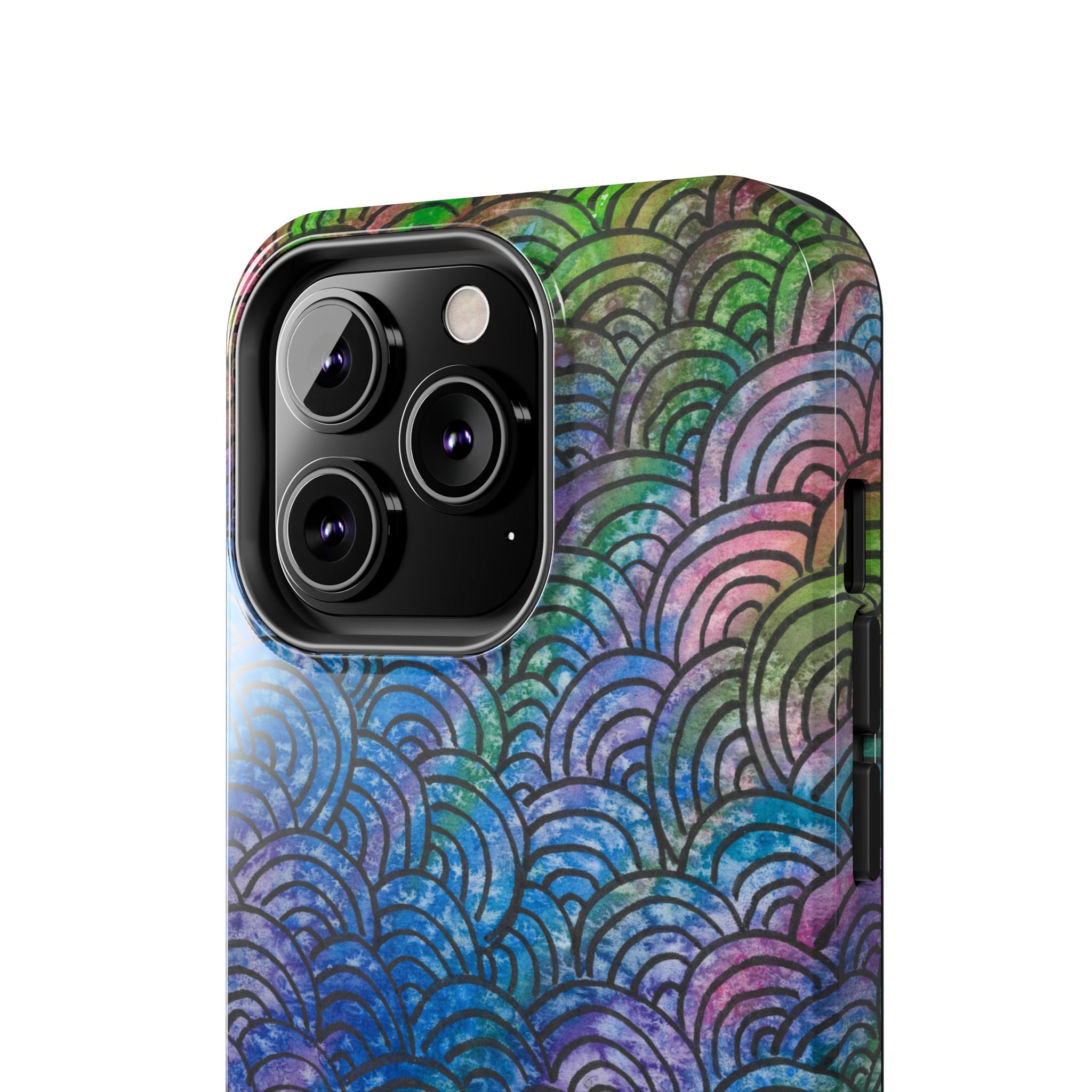 Tough Phone Case - All iPhones and Samsung Galaxys - Exciting Abstract Design #84 Ah! The Past