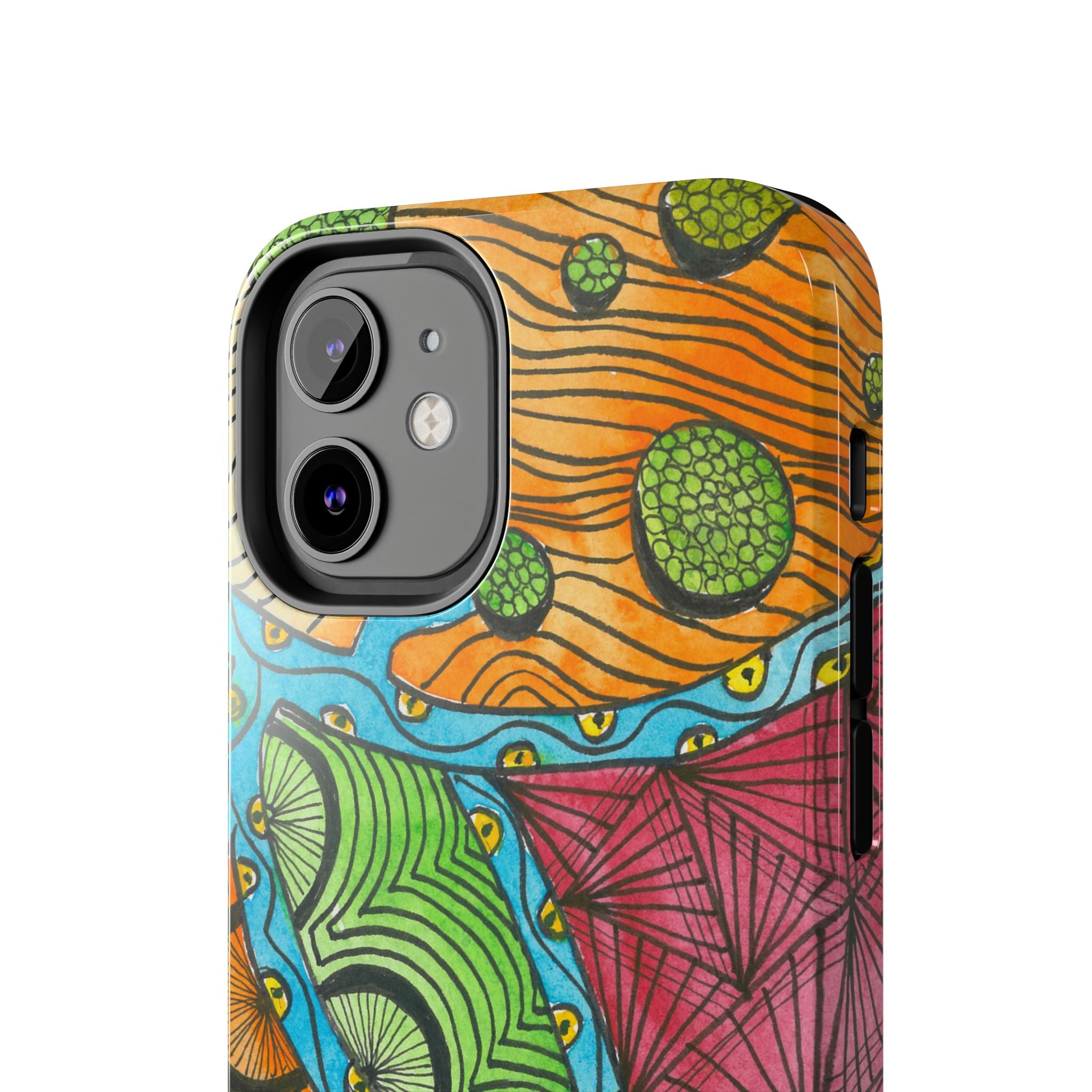 Tough Phone Case - All iPhones and Samsung Galaxys - Exciting Abstract Design #11 Today's The Day