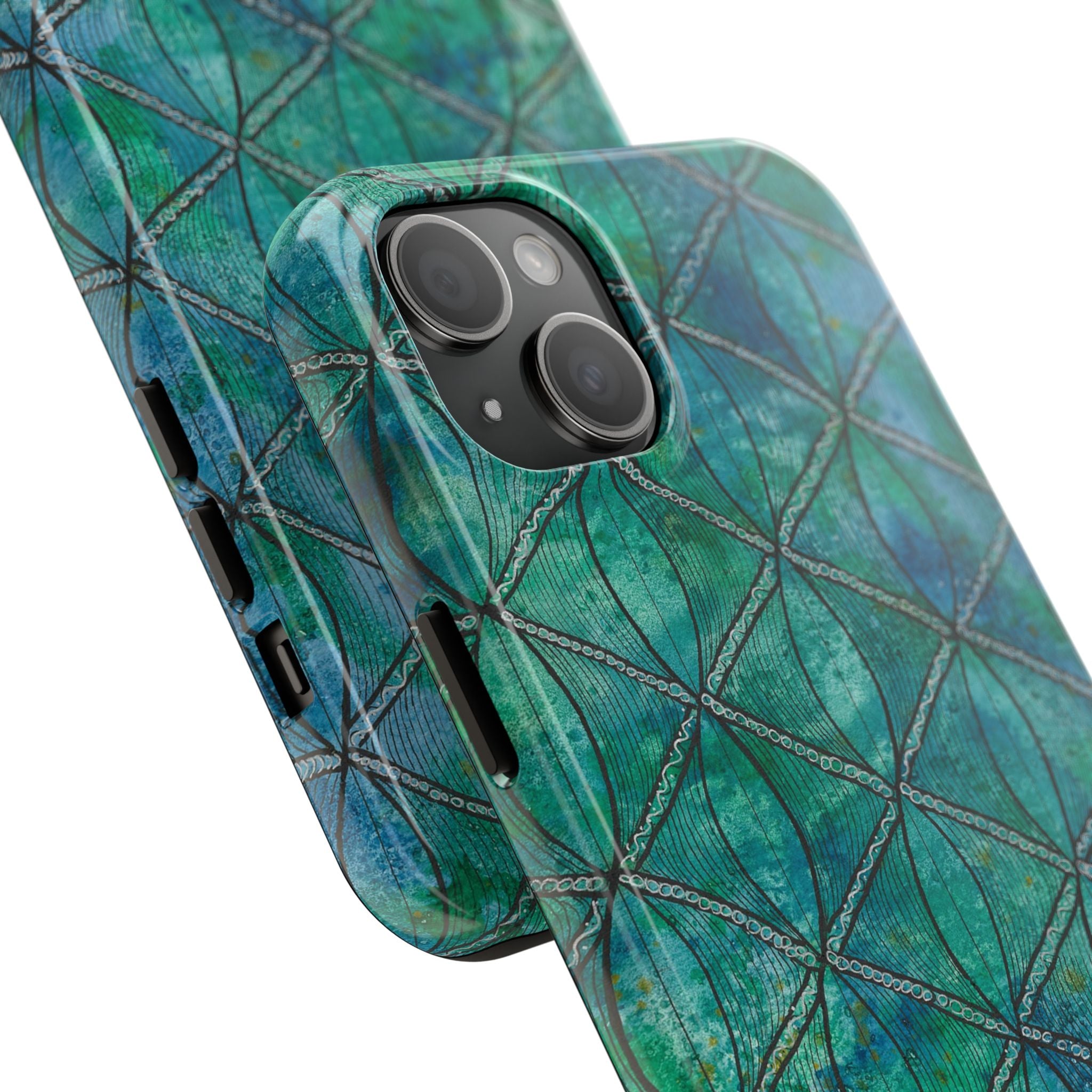 Tough Phone Case - All iPhones and Samsung Galaxys - Exciting Abstract Design #58 How's the Serenity