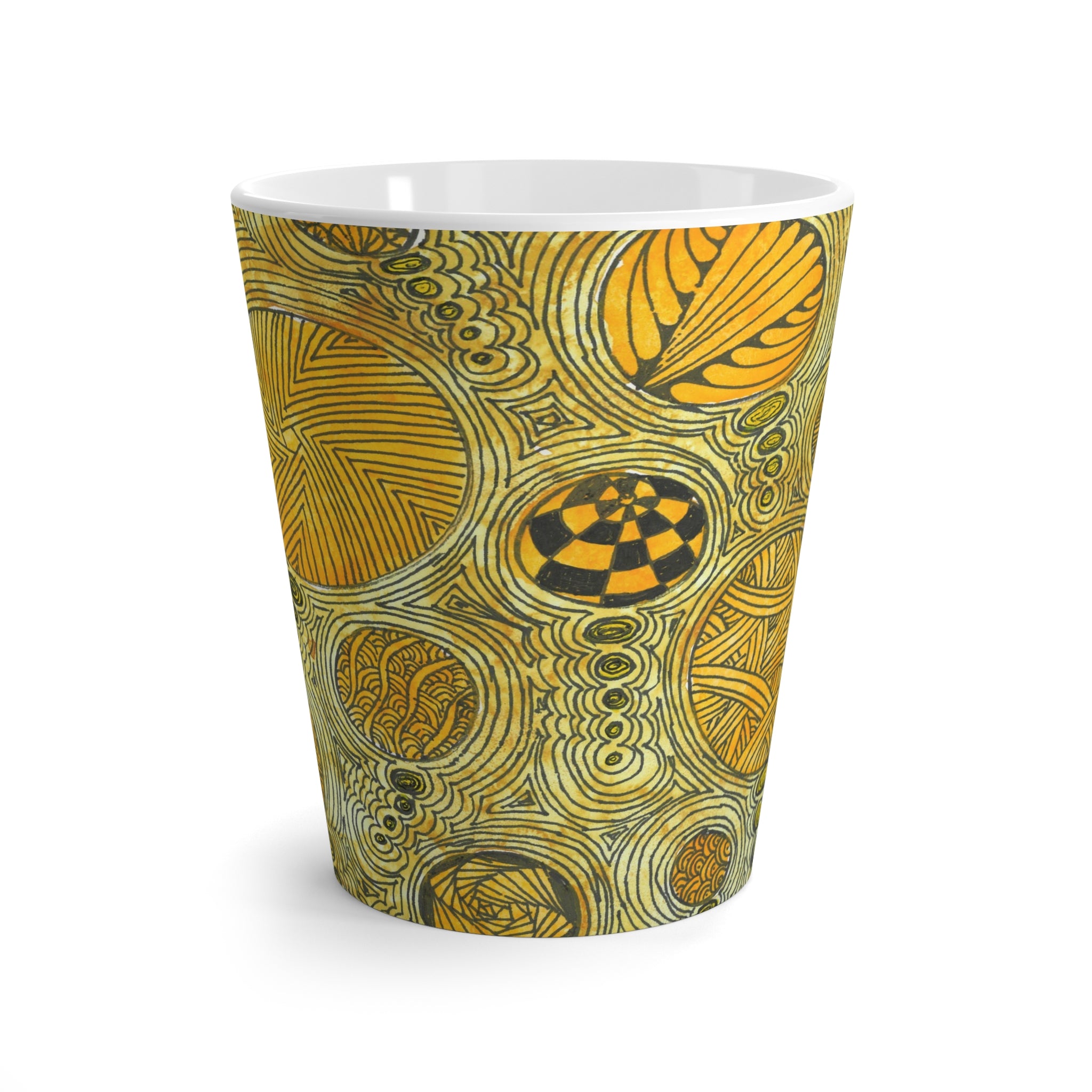 Coffee Mugs and Cups. Colourful Abstract Designs. Perfect for Home, Office or Special Gift #38 The Conversationalist