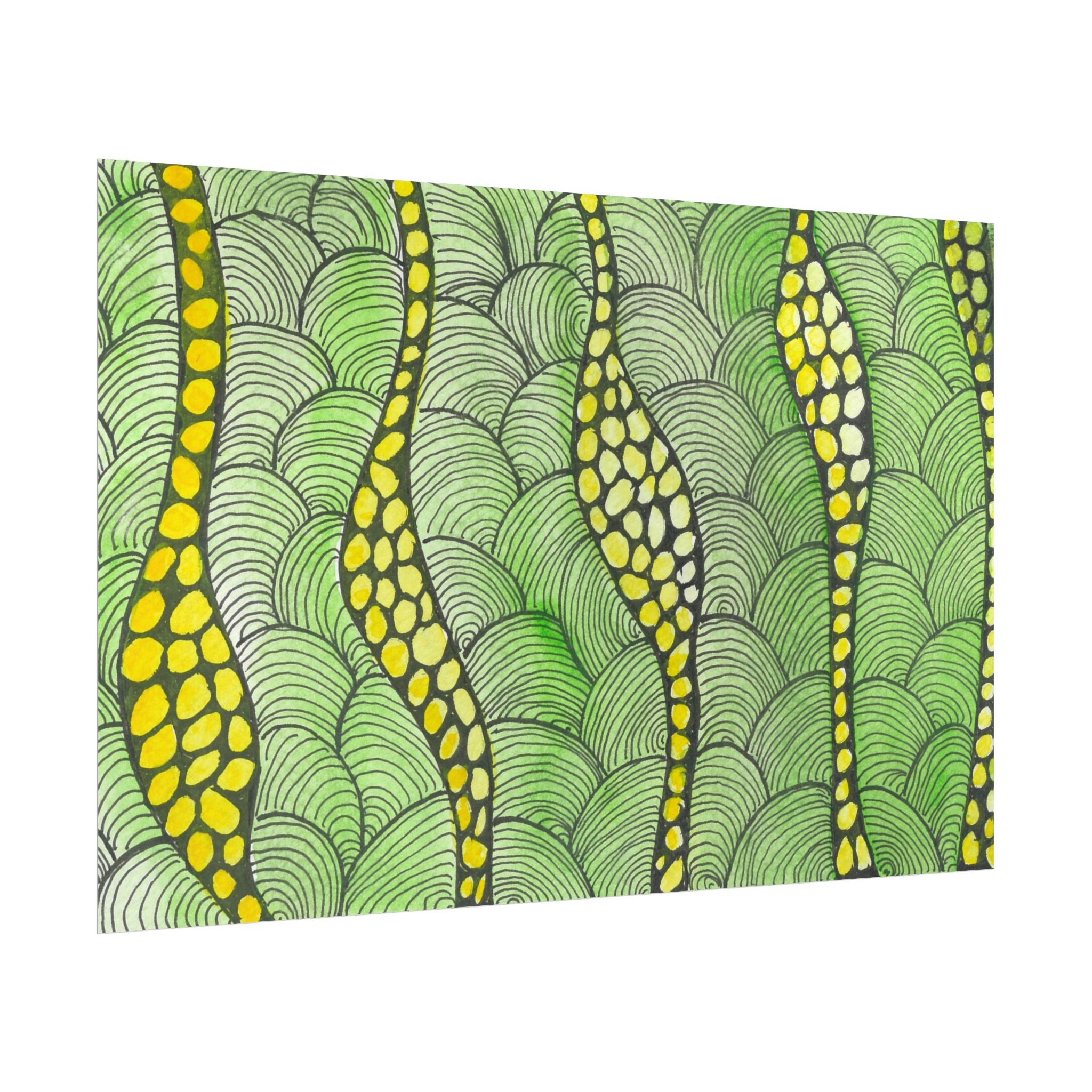 Large Colourful Wall Art, Posters & Prints, For Office, Bedroom or Living Room, or Special Gift #13 Watcha Thinking