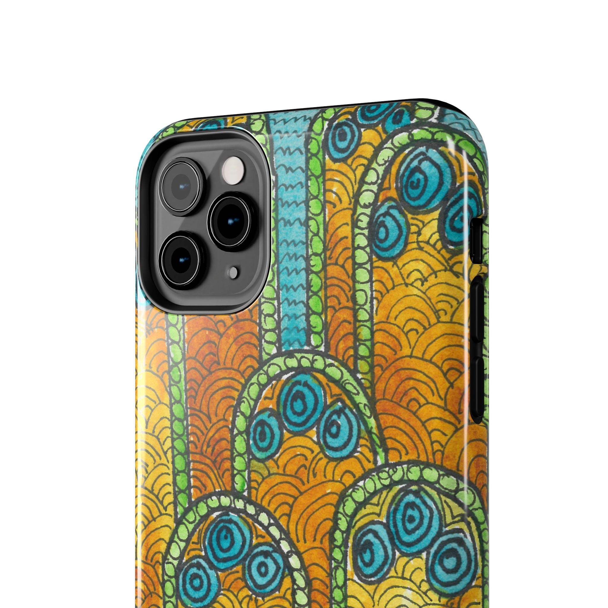 Tough Phone Case - All iPhones and Samsung Galaxys - Exciting Abstract Design #87 Belgrade Impressions - Serbia