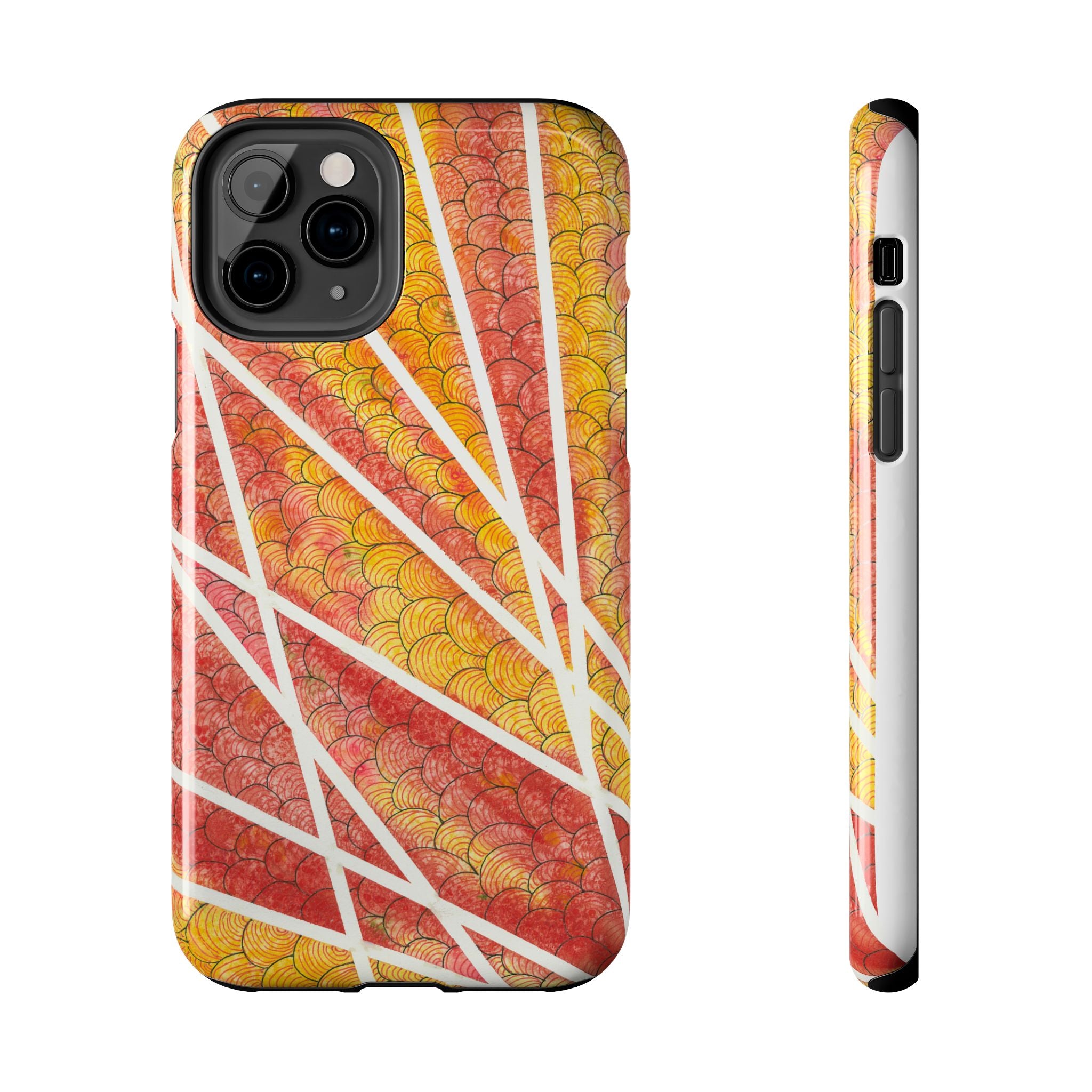 Tough Phone Case - All iPhones and Samsung Galaxys - Exciting Abstract Design #67 Max Mimosa
