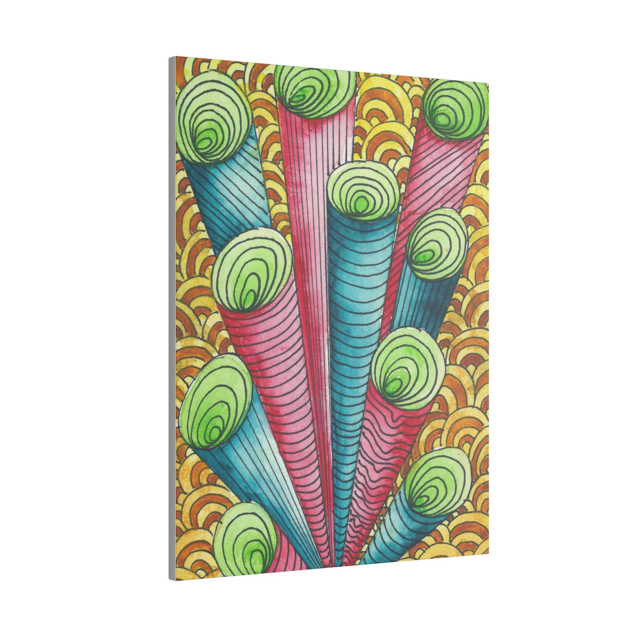 Large Colourful Wall Art, Canvas Prints, For Office, Bedroom or Living Room, or Special Gift #93 On A Mission