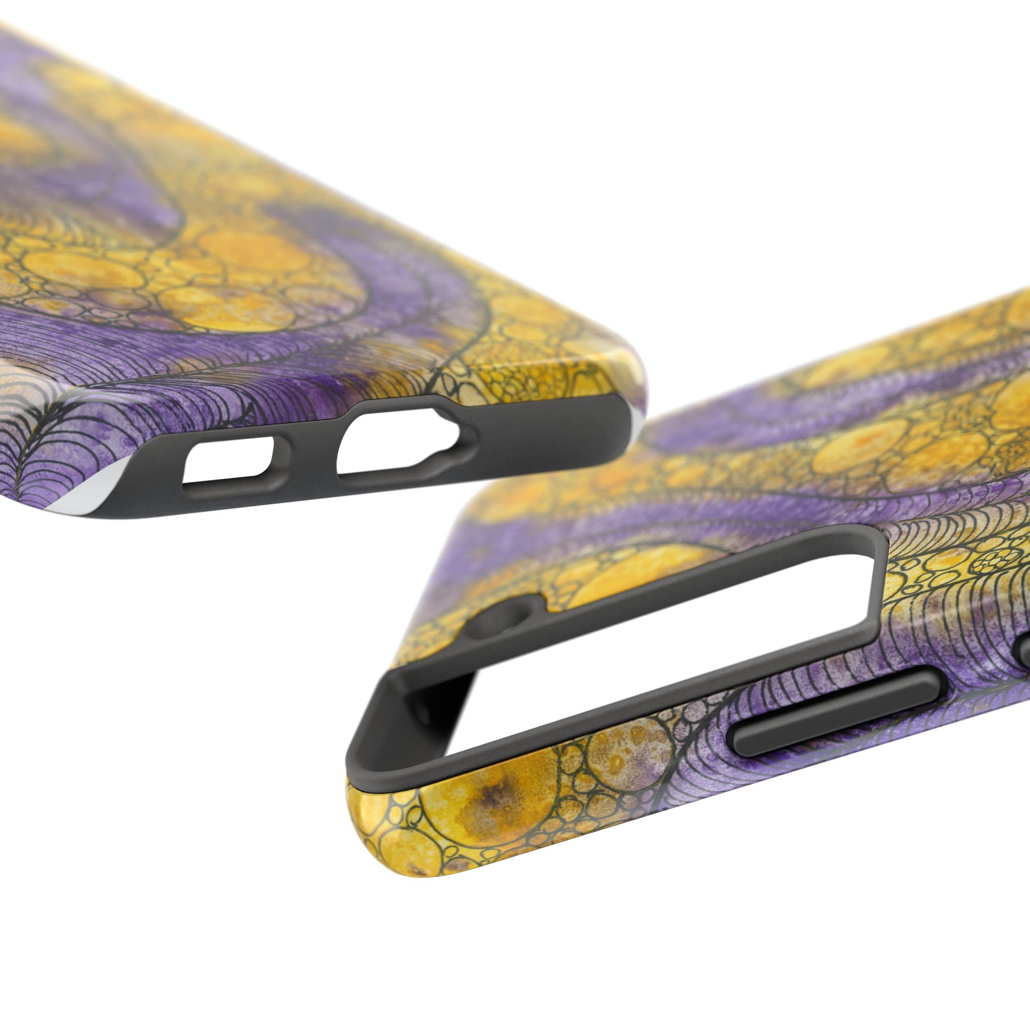 Tough Phone Case - All iPhones and Samsung Galaxys - Exciting Abstract Design #64 Is Now A Good Time?