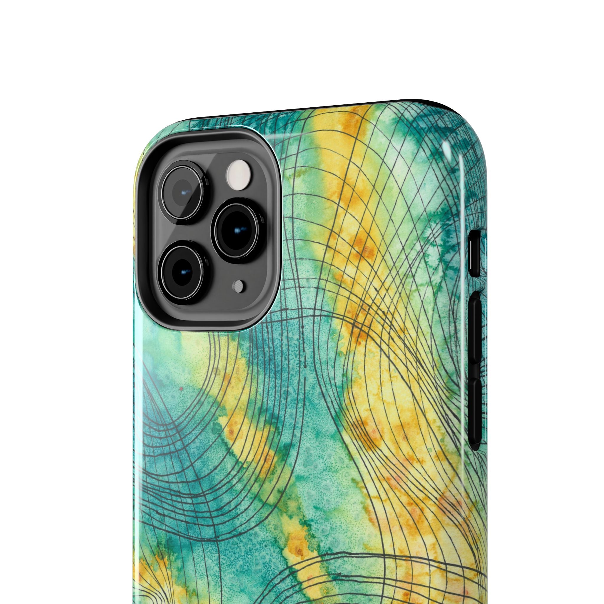 Tough Phone Case - All iPhones and Samsung Galaxys - Exciting Abstract Design #81 The Only Way Is Up