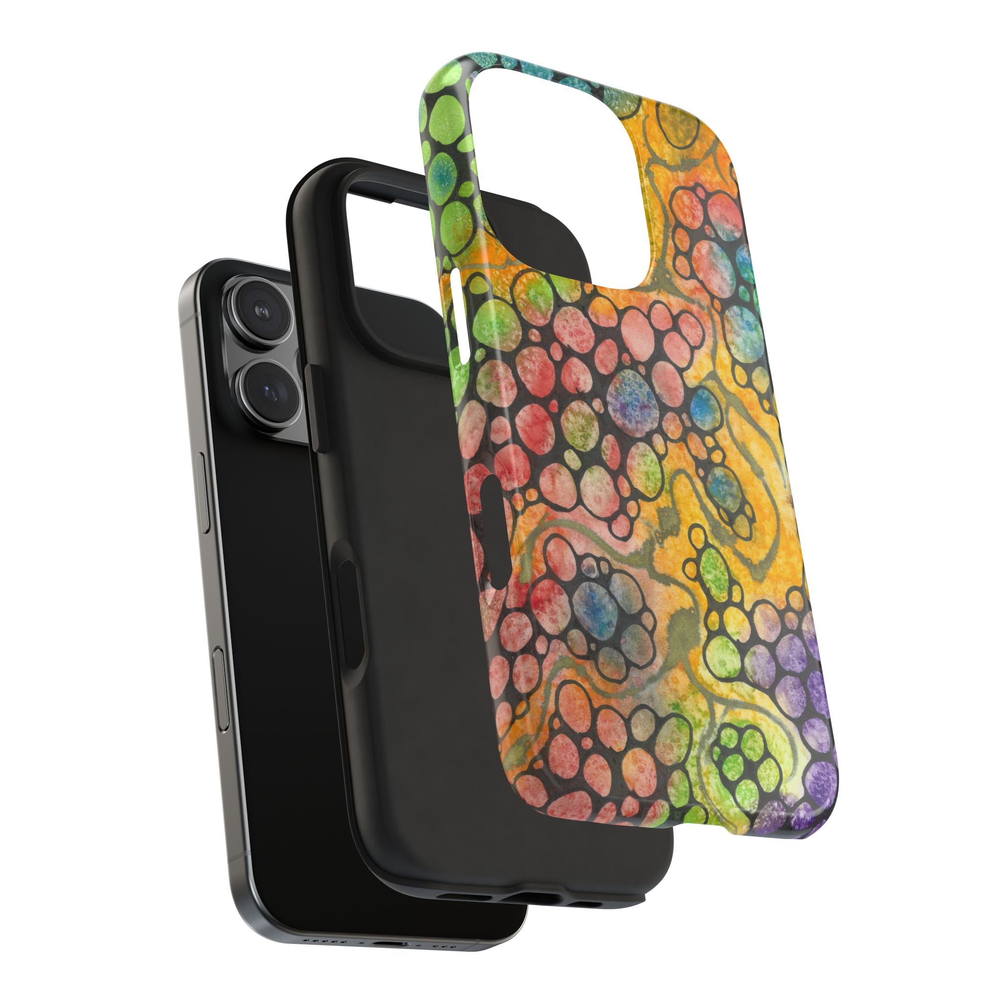 Tough Phone Case - All iPhones and Samsung Galaxys - Exciting Abstract Design #77 River Of Dreams